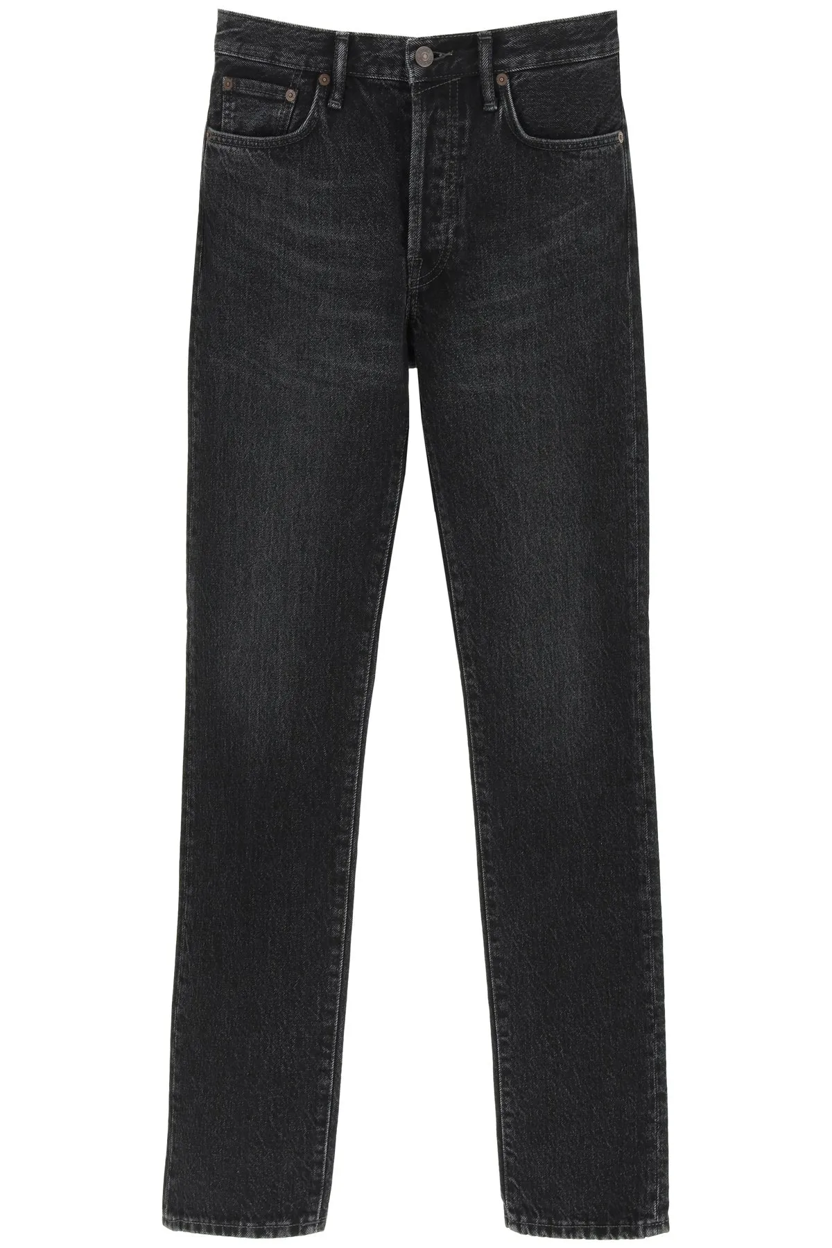 Acne Studios High Rise Regular Fit Jeans