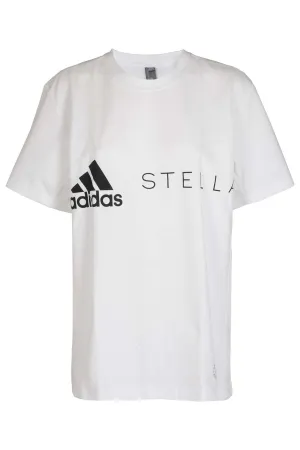 Adidas By Stella McCartney Logo Printed T-Shirt