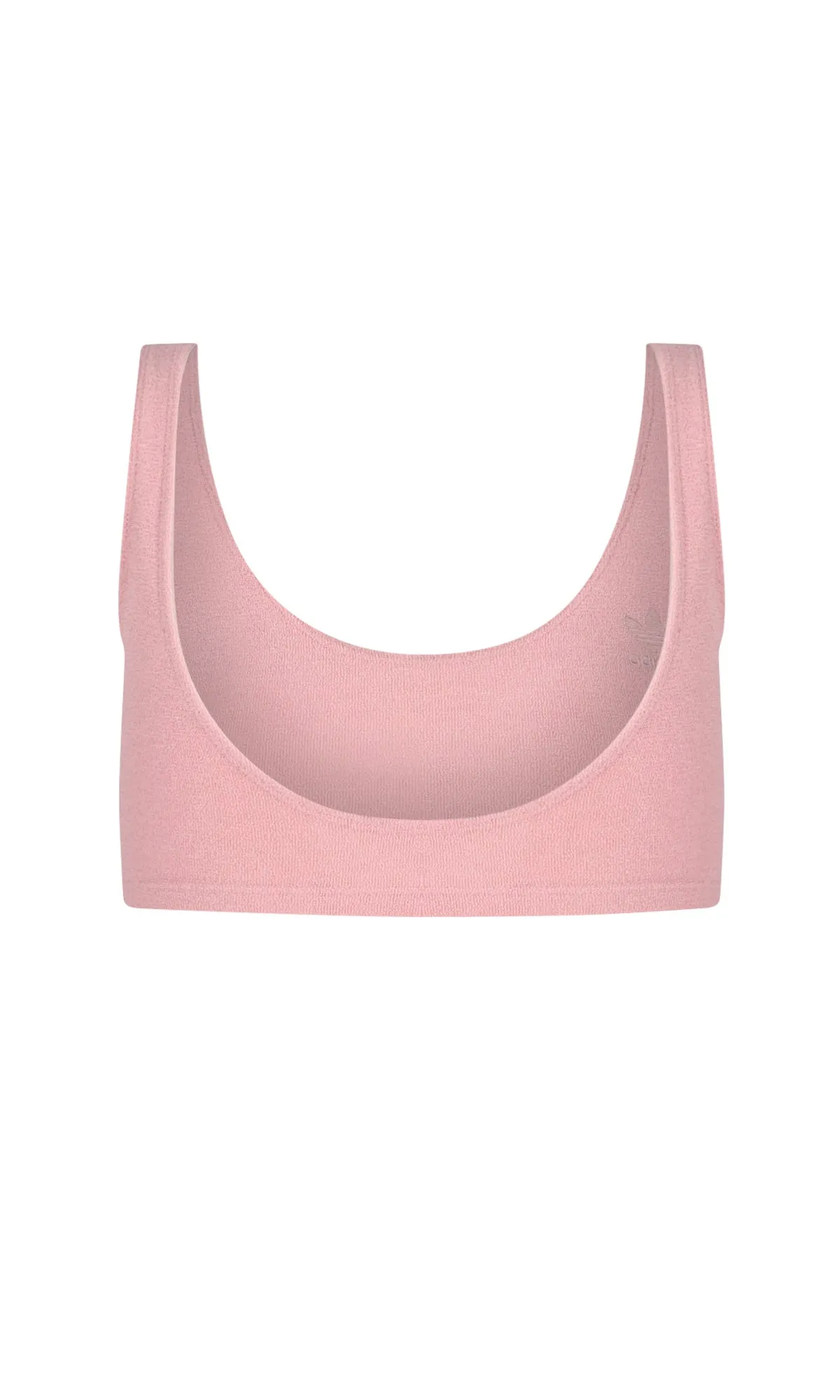 Adidas Originals Logo Embroidered  Cropped Top