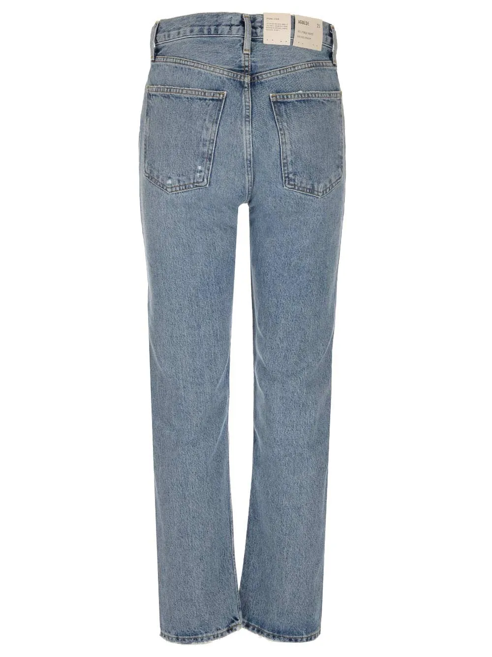 AGOLDE 90s Pinch Waist Distressed Jeans