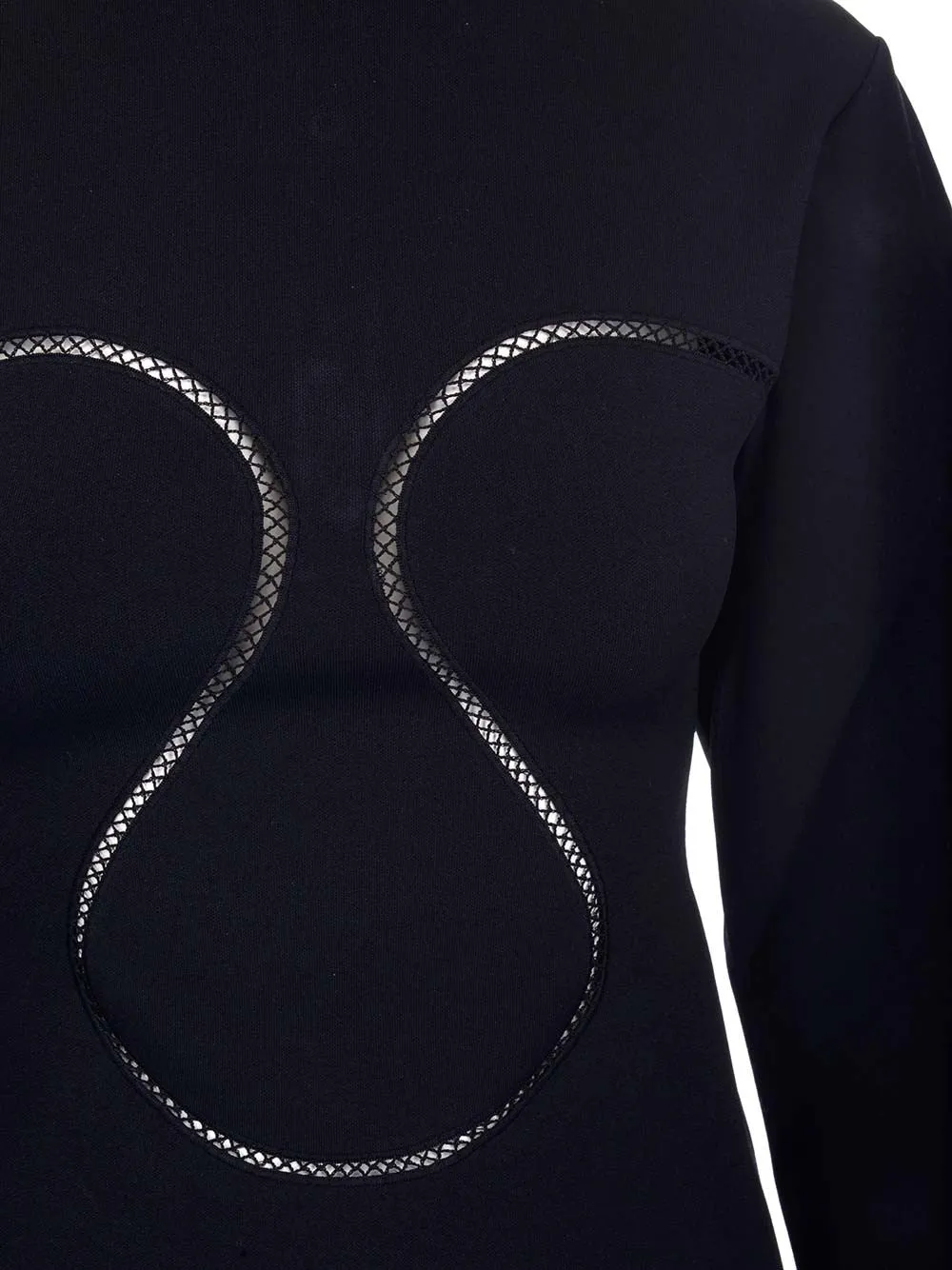Alaa Dropped Shoulder Long-Sleeved Sweater