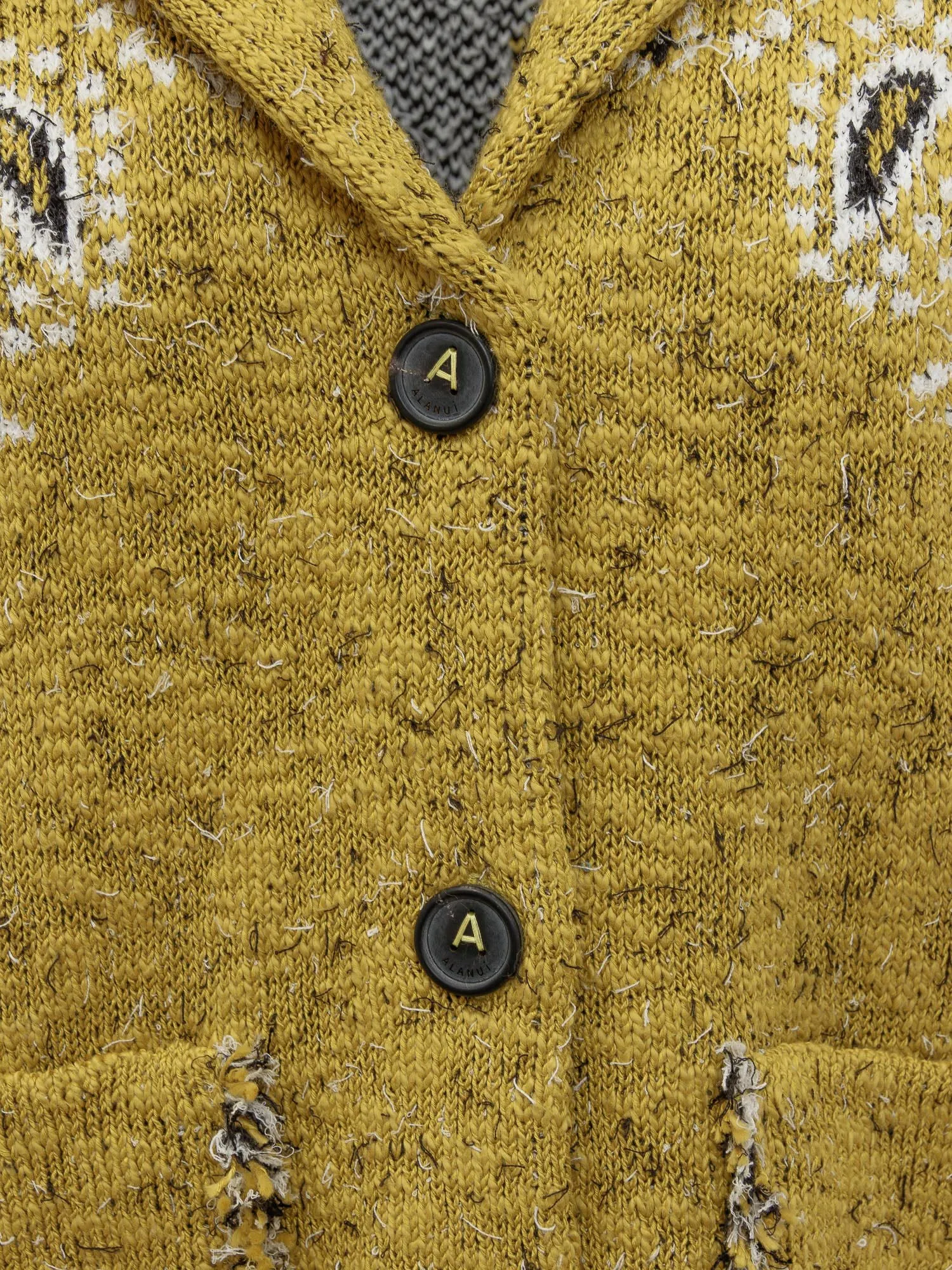 Alanui Bandana Printed Frayed Edge Jacket