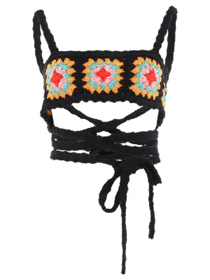 Alanui Take It Easy Cropped Top