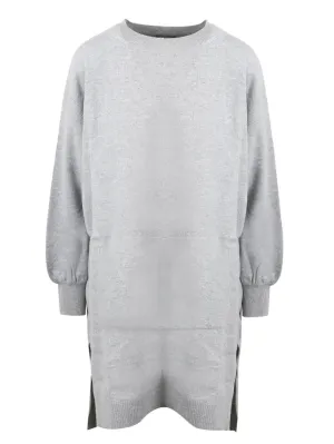 Alberta Ferretti Drop Shoulder Longline Knit Jumper