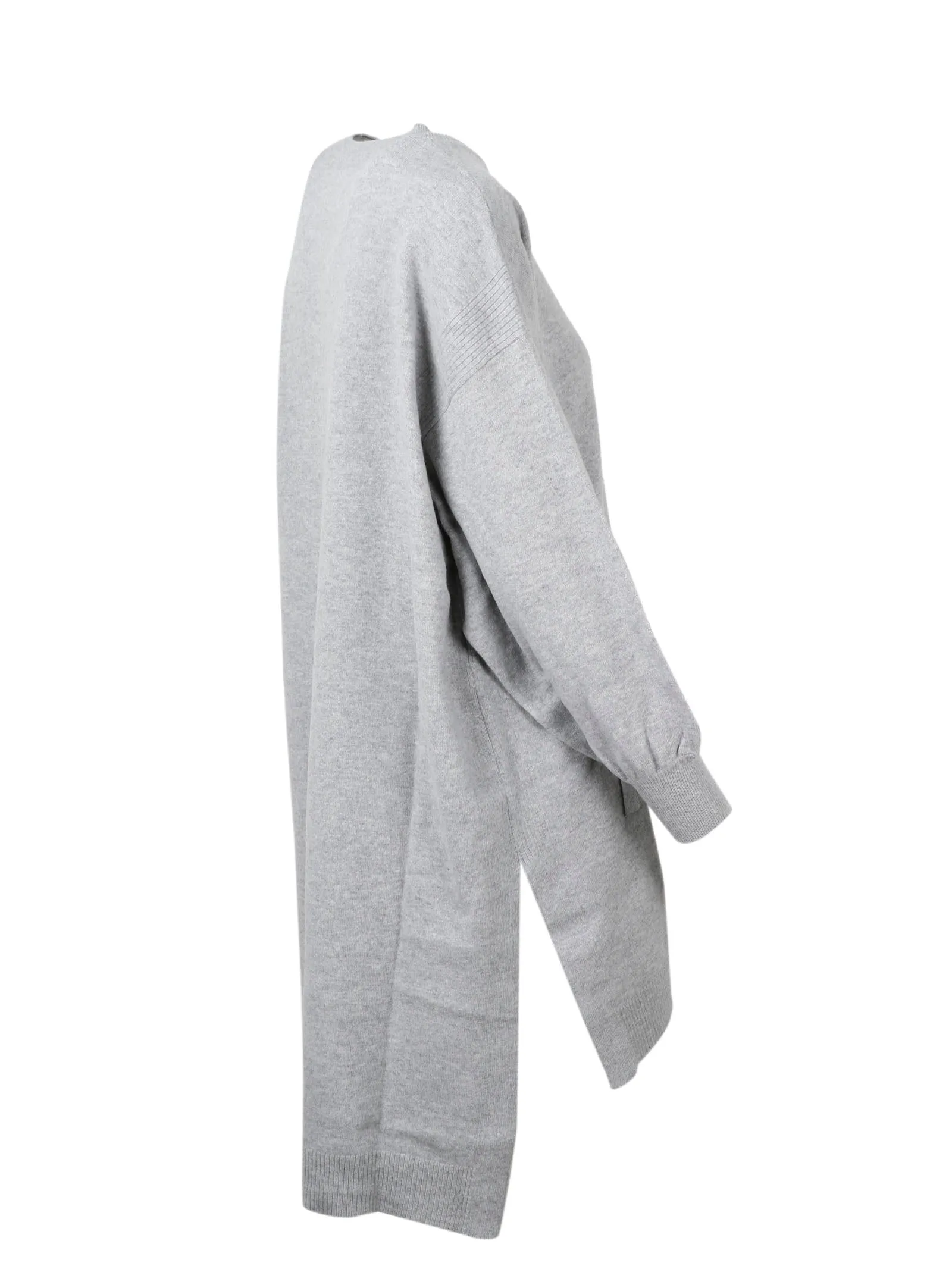 Alberta Ferretti Drop Shoulder Longline Knit Jumper