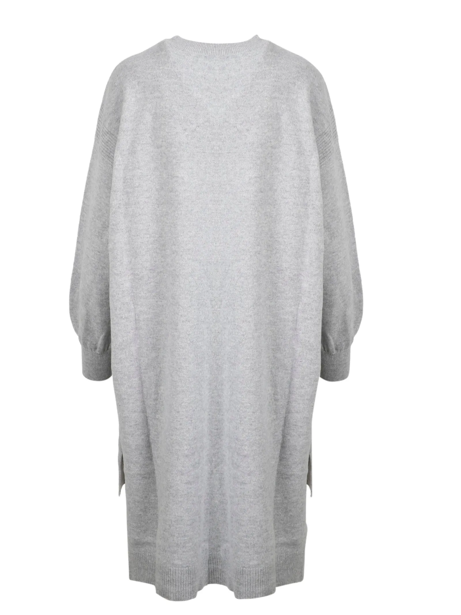 Alberta Ferretti Drop Shoulder Longline Knit Jumper
