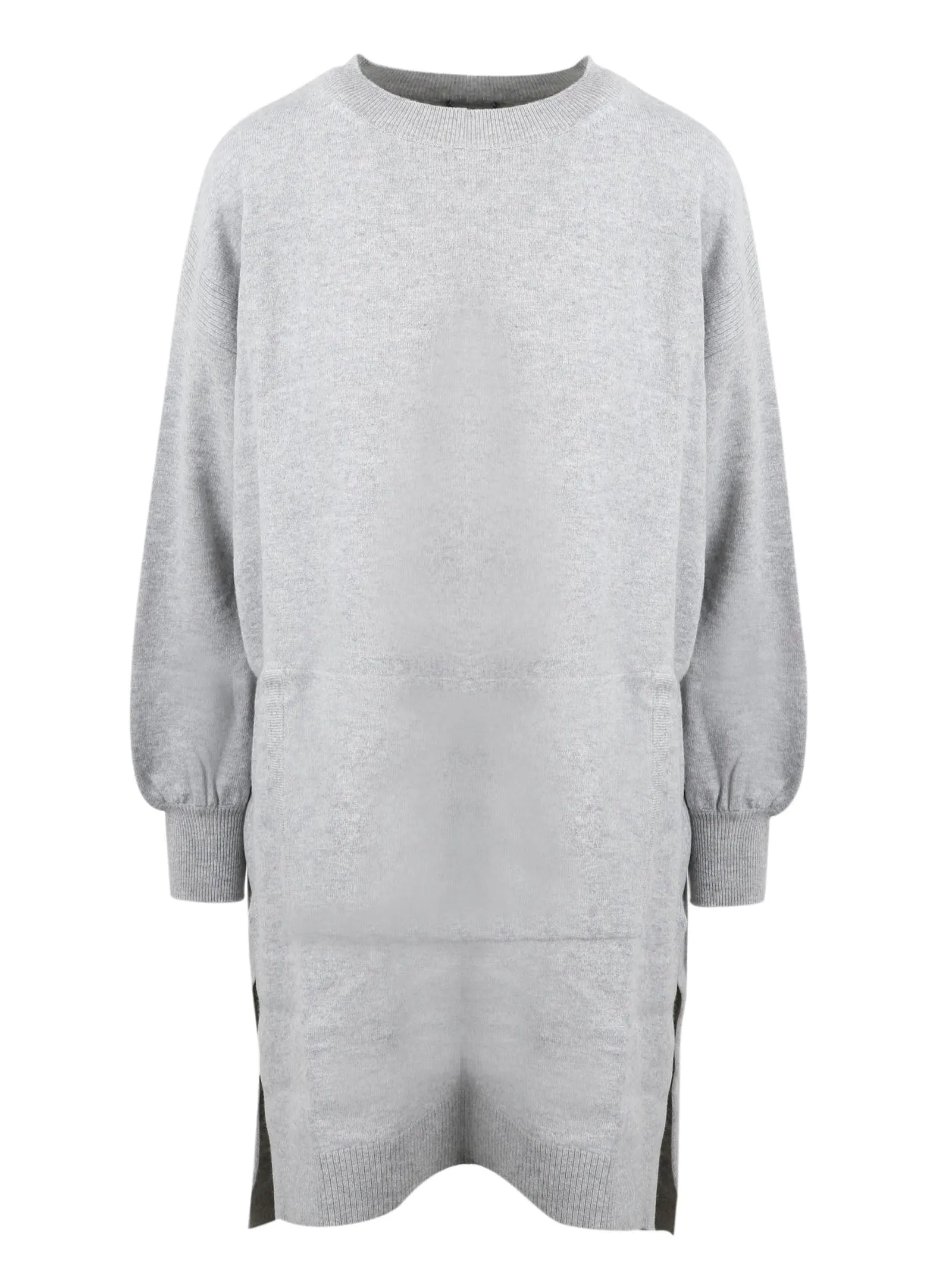 Alberta Ferretti Drop Shoulder Longline Knit Jumper