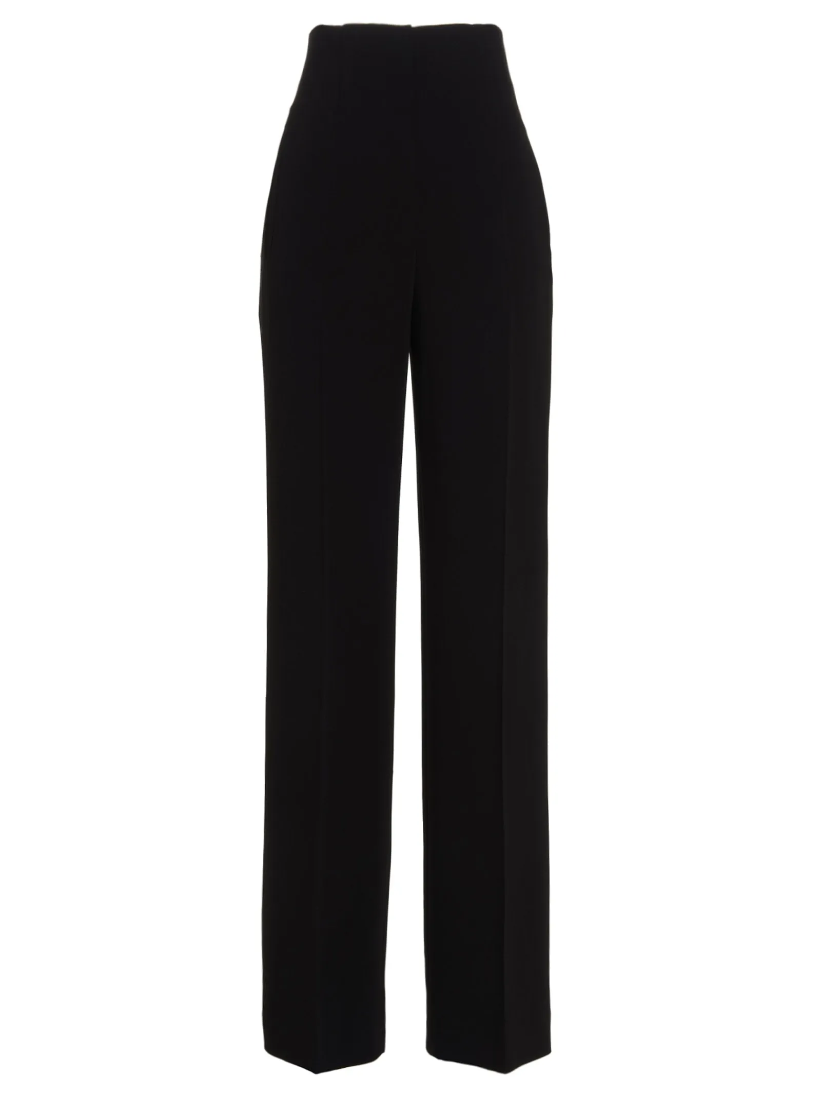 Alberta Ferretti High Waist Straight Leg Trousers