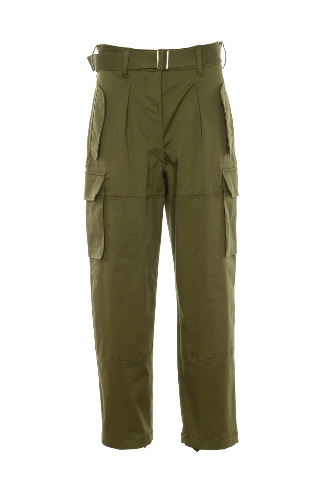 Alberta Ferretti High-Waisted Cargo Pants