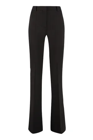 Alberta Ferretti High Waisted Flared Pants