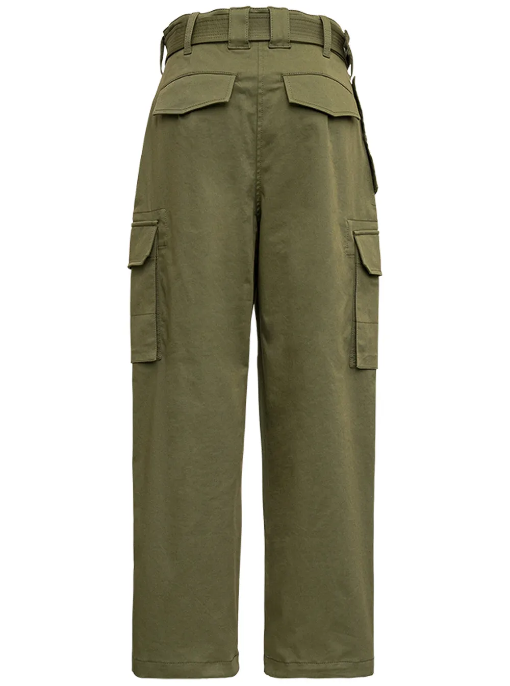 Alberta Ferretti Straight Leg Cargo Pants