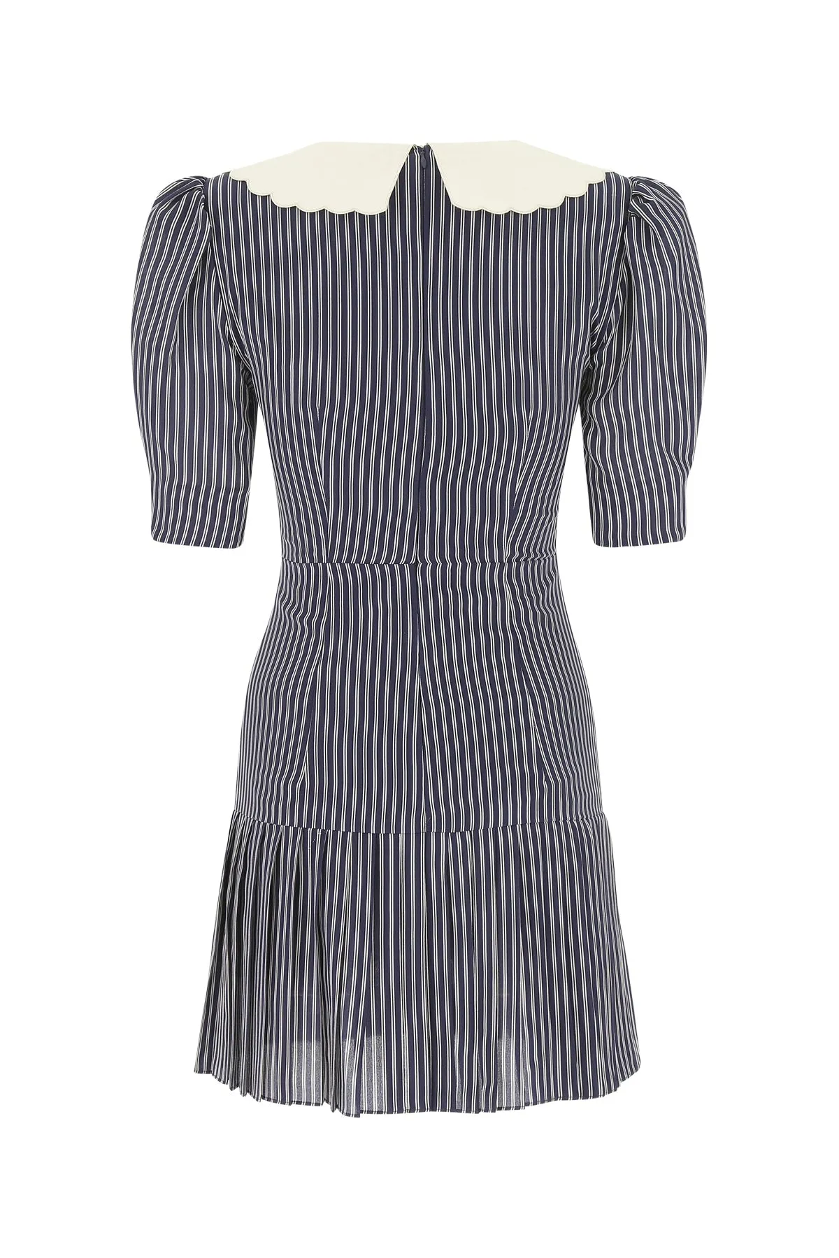 Alessandra Rich Pinstripe Mini Dress