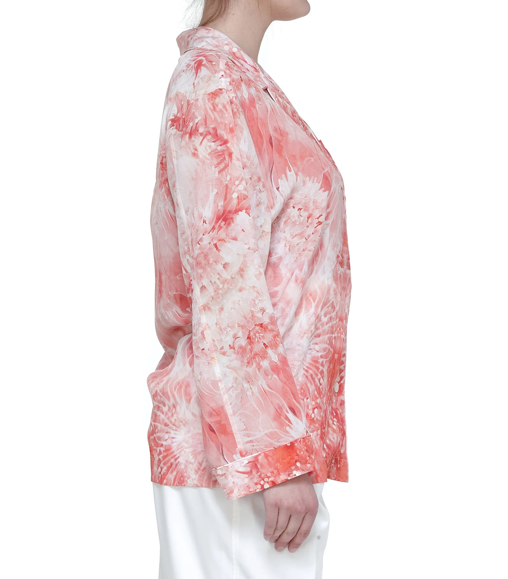 Alexander McQueen Abstract Printed Pajama Shirt