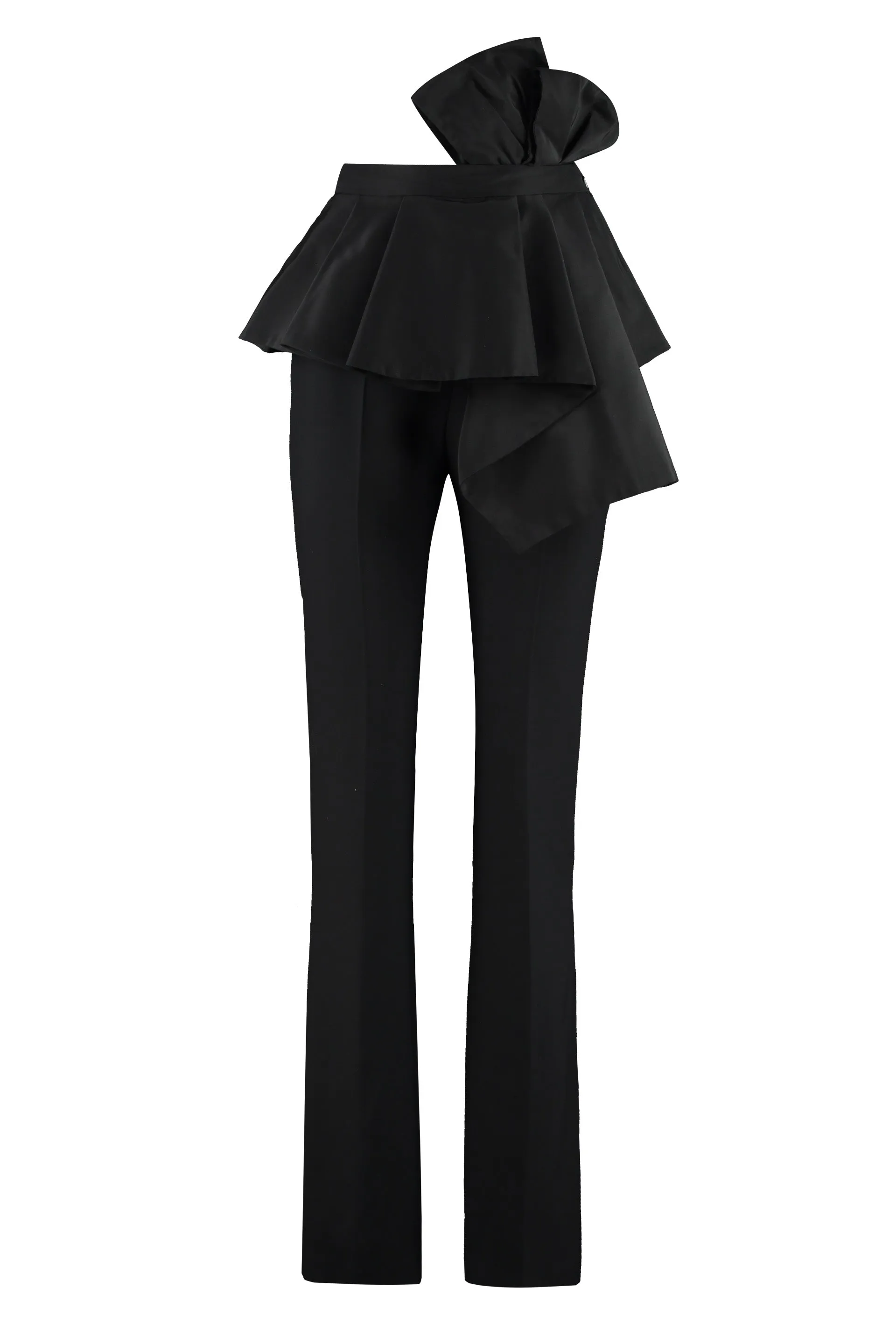 Alexander McQueen Bow Detailed Tailored Trousers