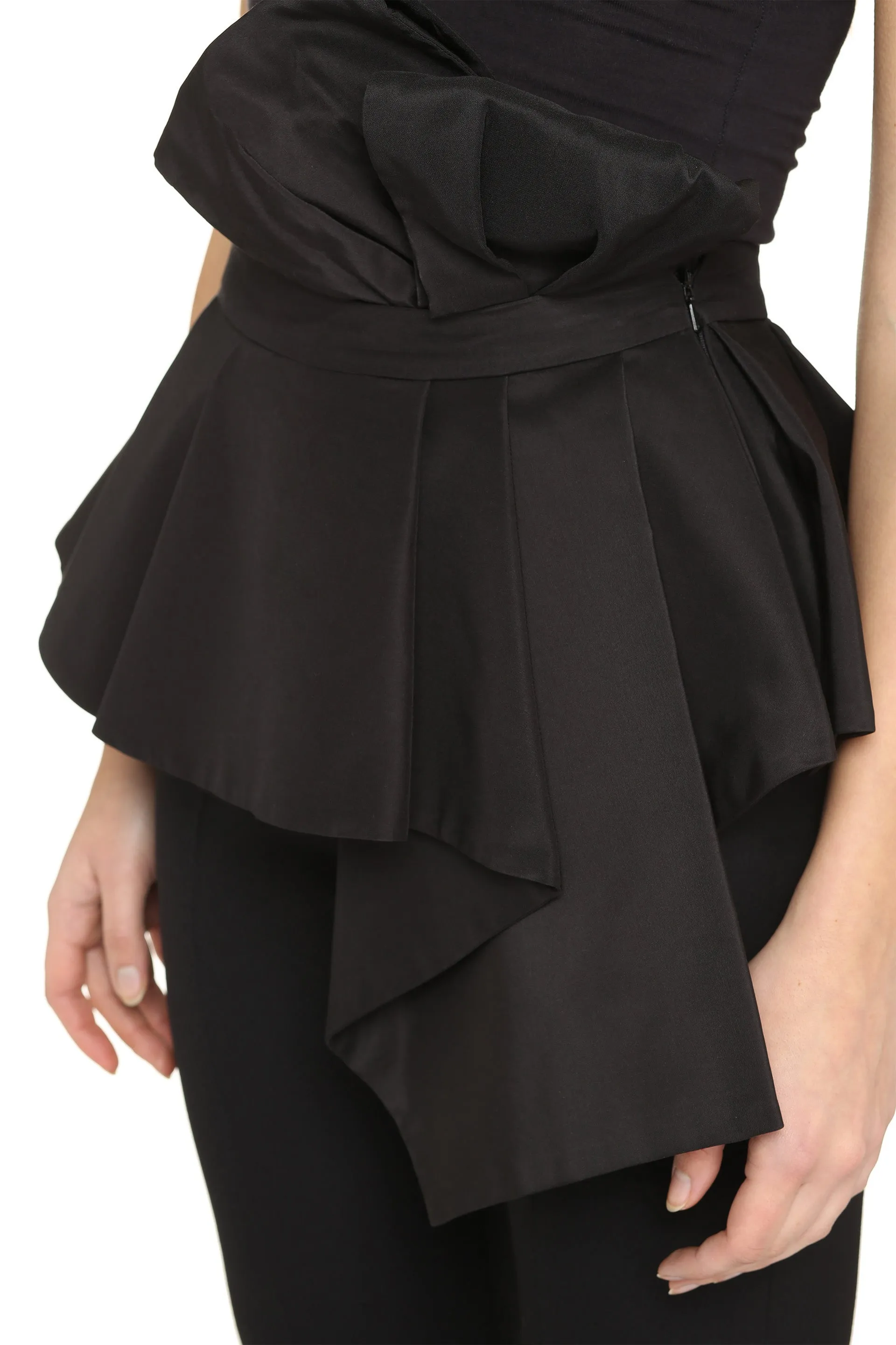 Alexander McQueen Bow Detailed Tailored Trousers