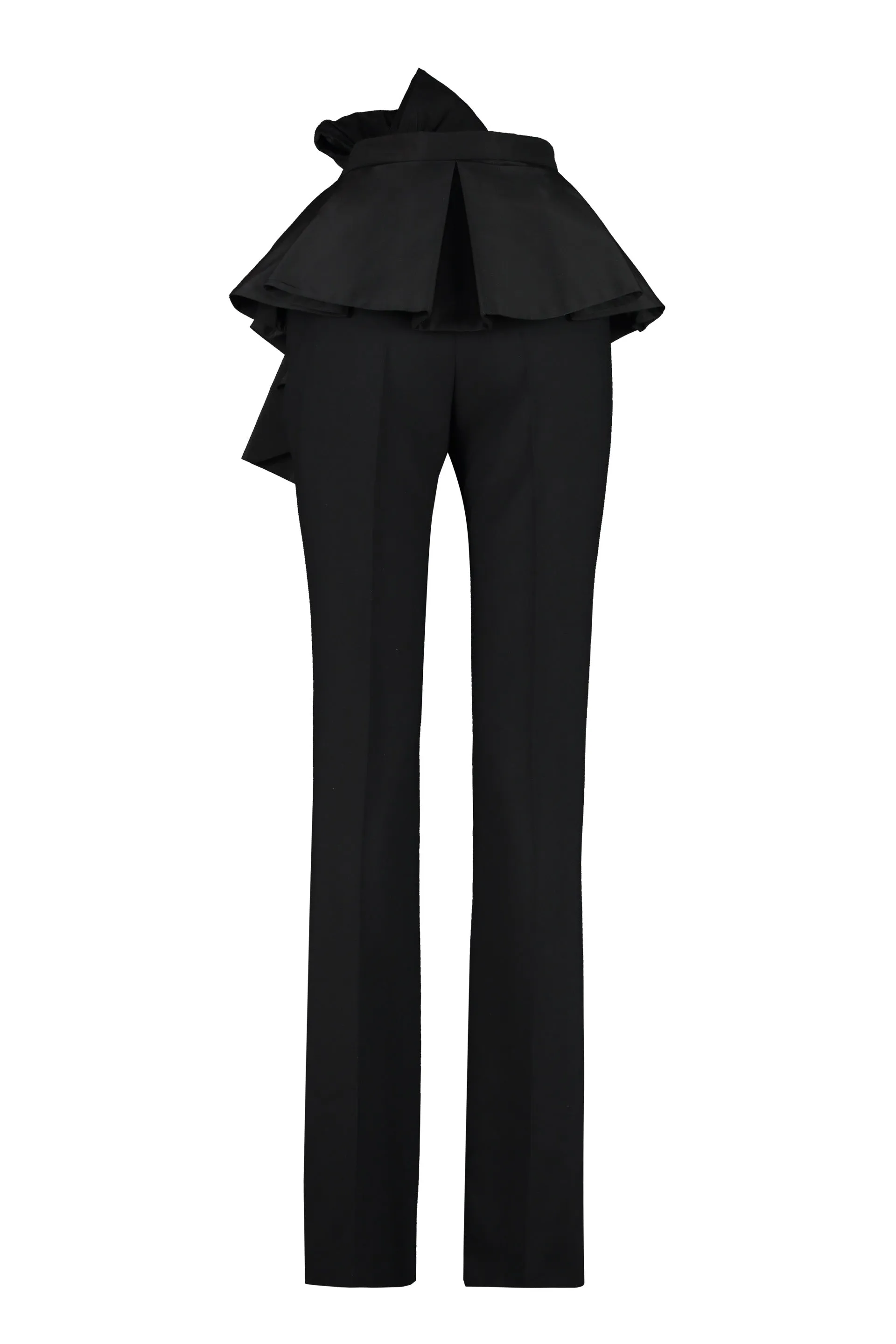 Alexander McQueen Bow Detailed Tailored Trousers