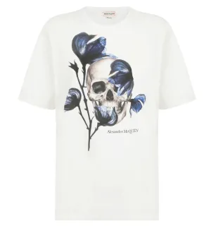 Alexander McQueen Graphic Printed Crewneck T-Shirt