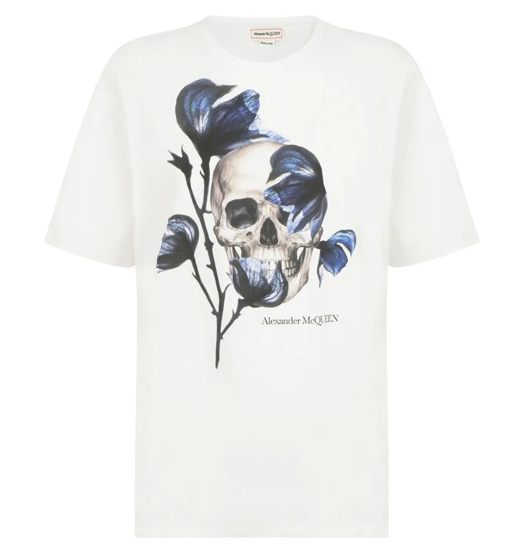 Alexander McQueen Graphic Printed Crewneck T-Shirt