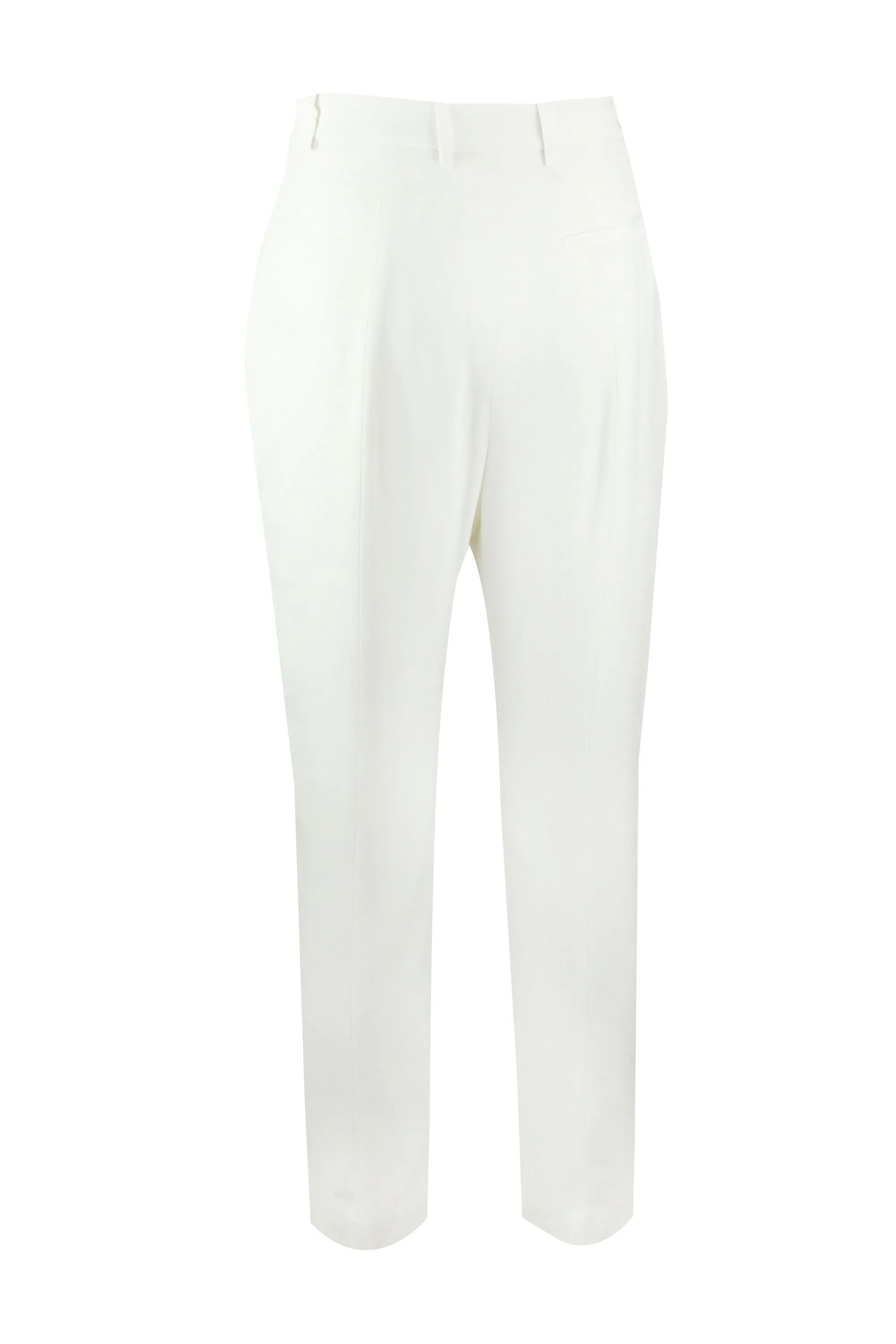 Alexander McQueen High-Rise Straight Leg Pants