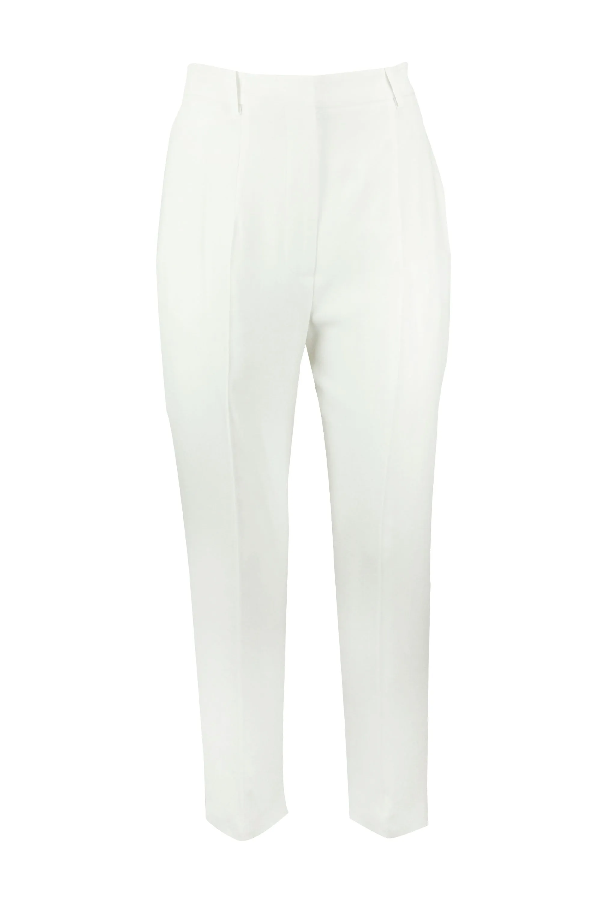 Alexander McQueen High-Rise Straight Leg Pants