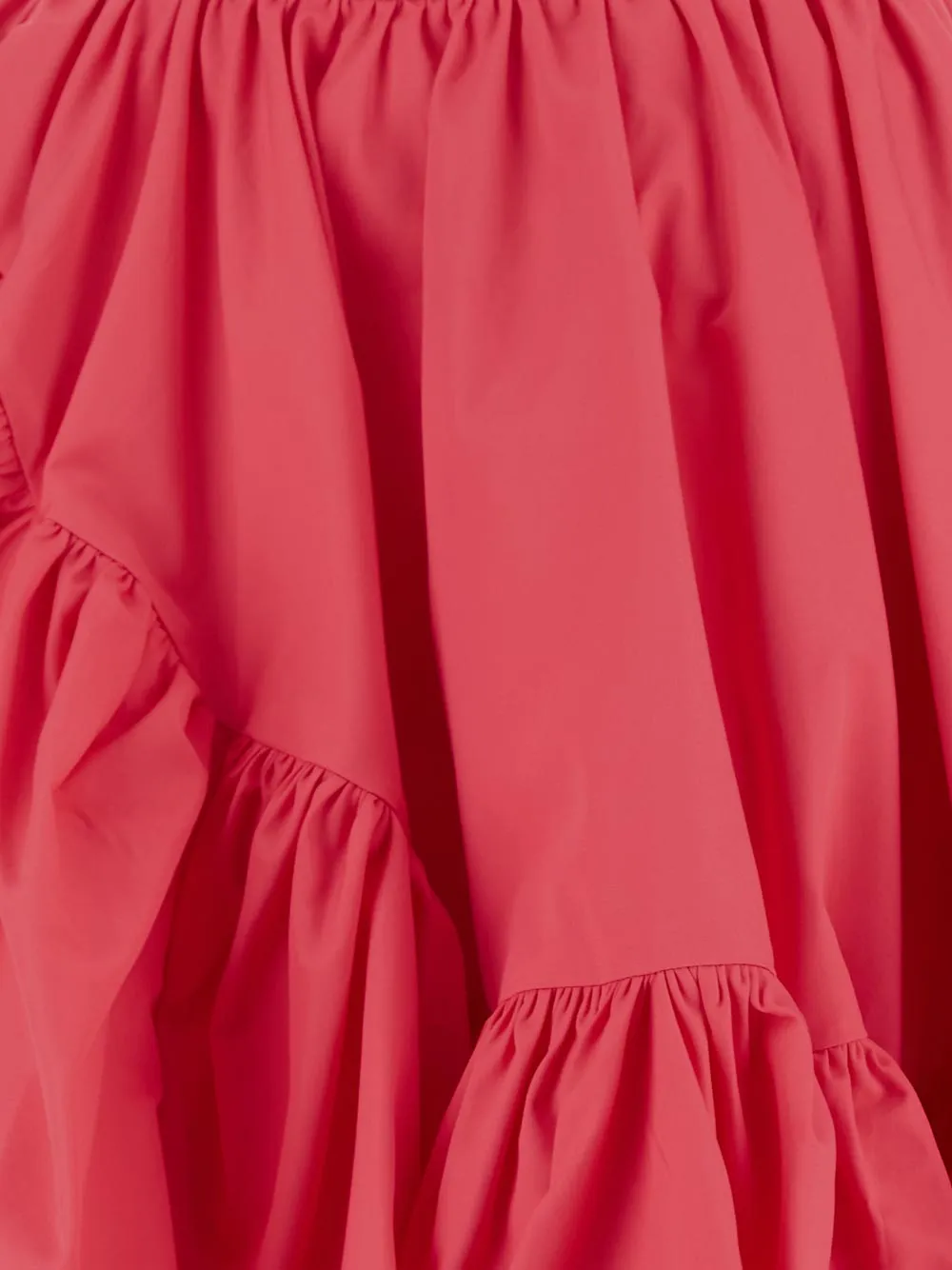 Alexander McQueen High Waist Asymmetric Midi Skirt