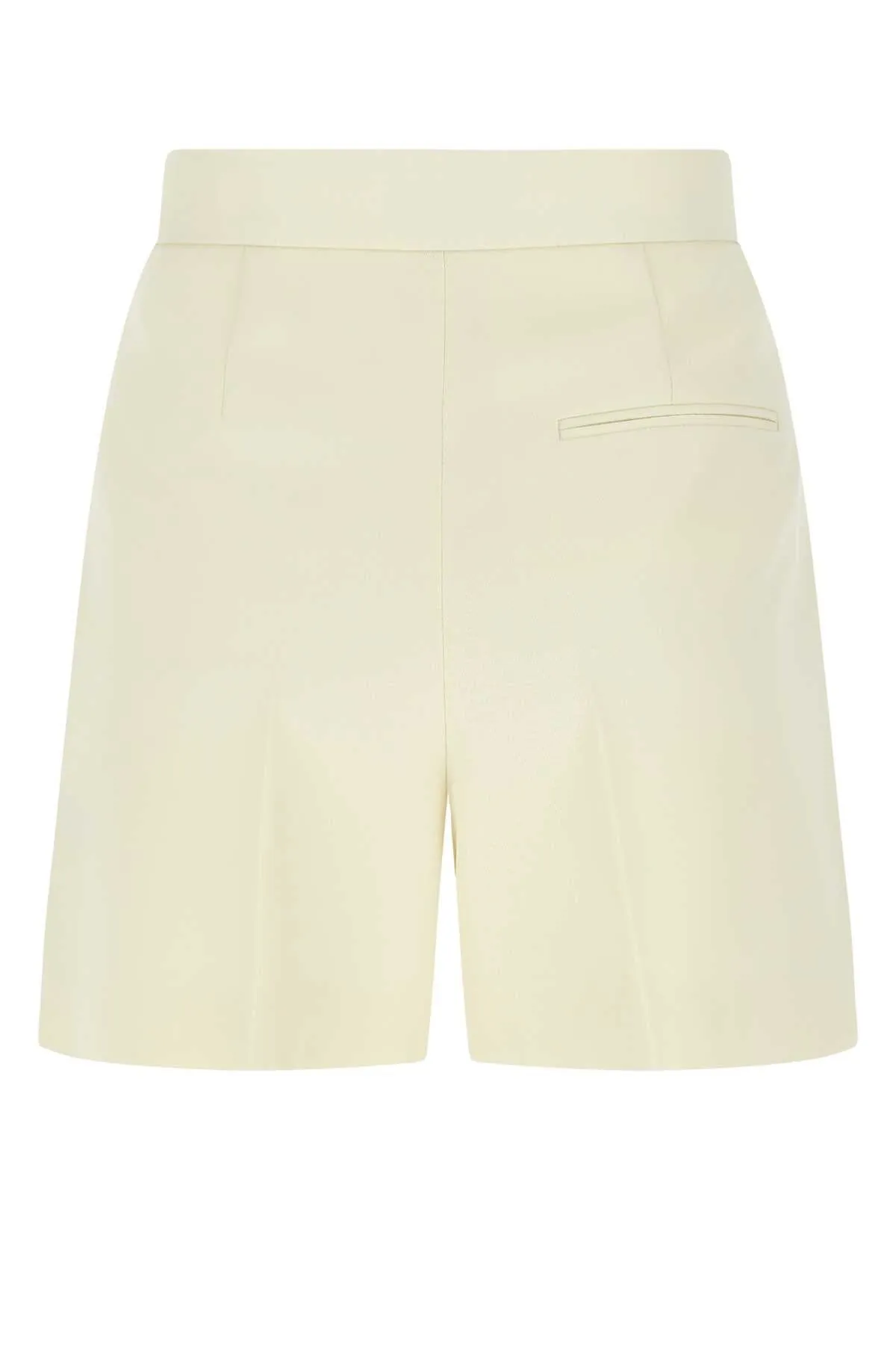 Alexander McQueen High Waist Button Detailed Shorts