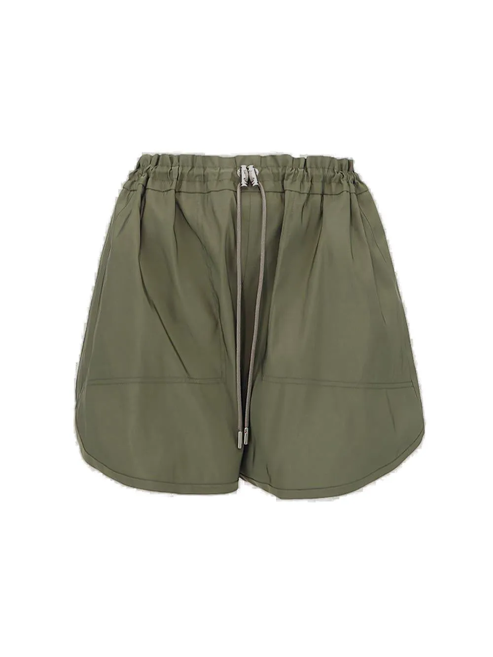 Alexander McQueen High Waist Drawstring Shorts