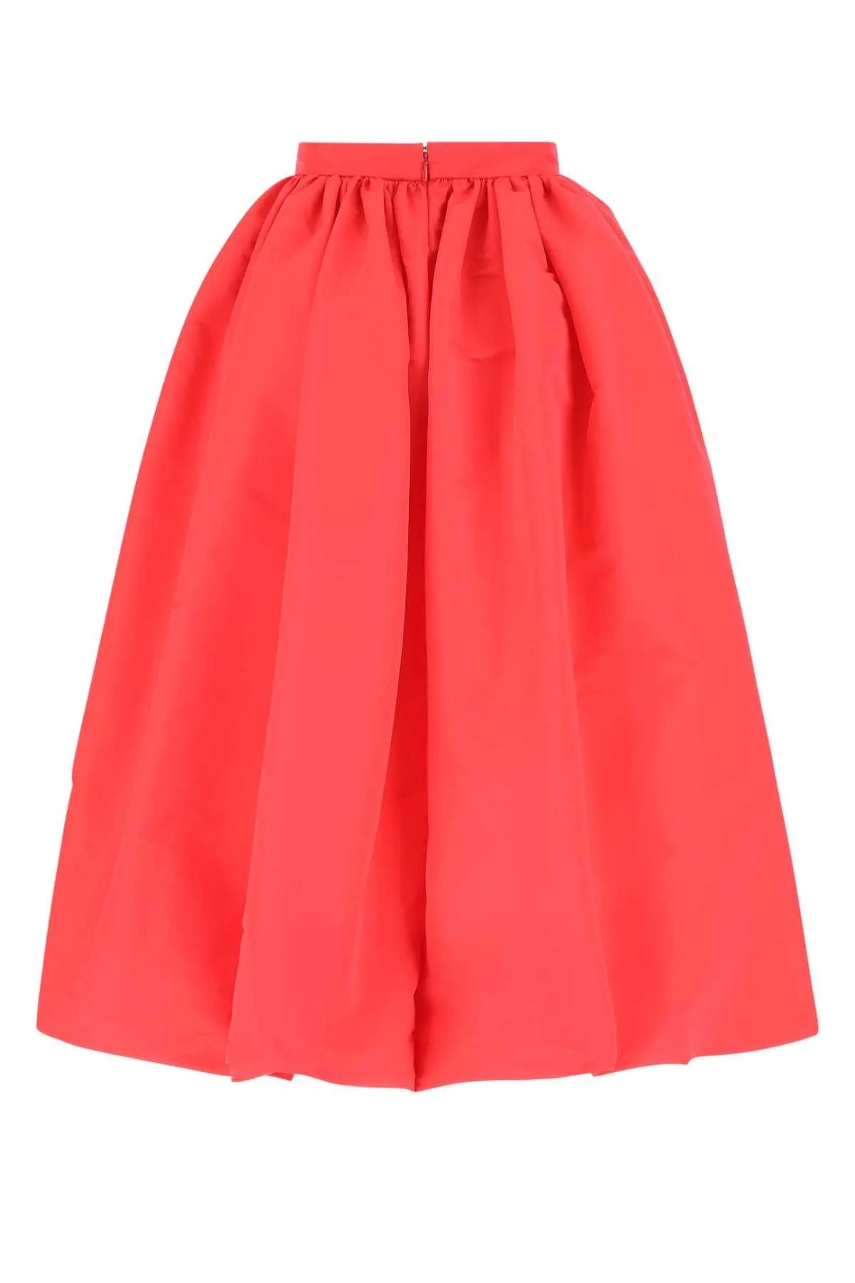 Alexander McQueen High Waist Midi Skirt