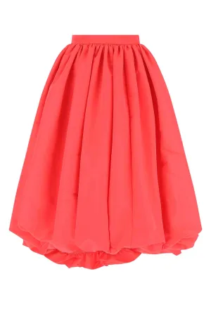 Alexander McQueen High Waist Midi Skirt