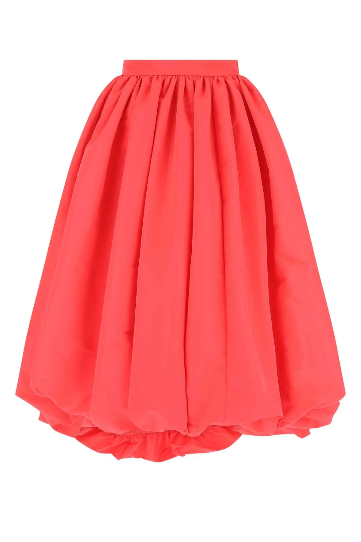 Alexander McQueen High Waist Midi Skirt