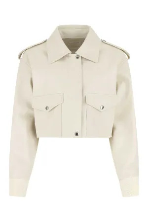 Alexander McQueen Long-Sleeved Cropped Jacket