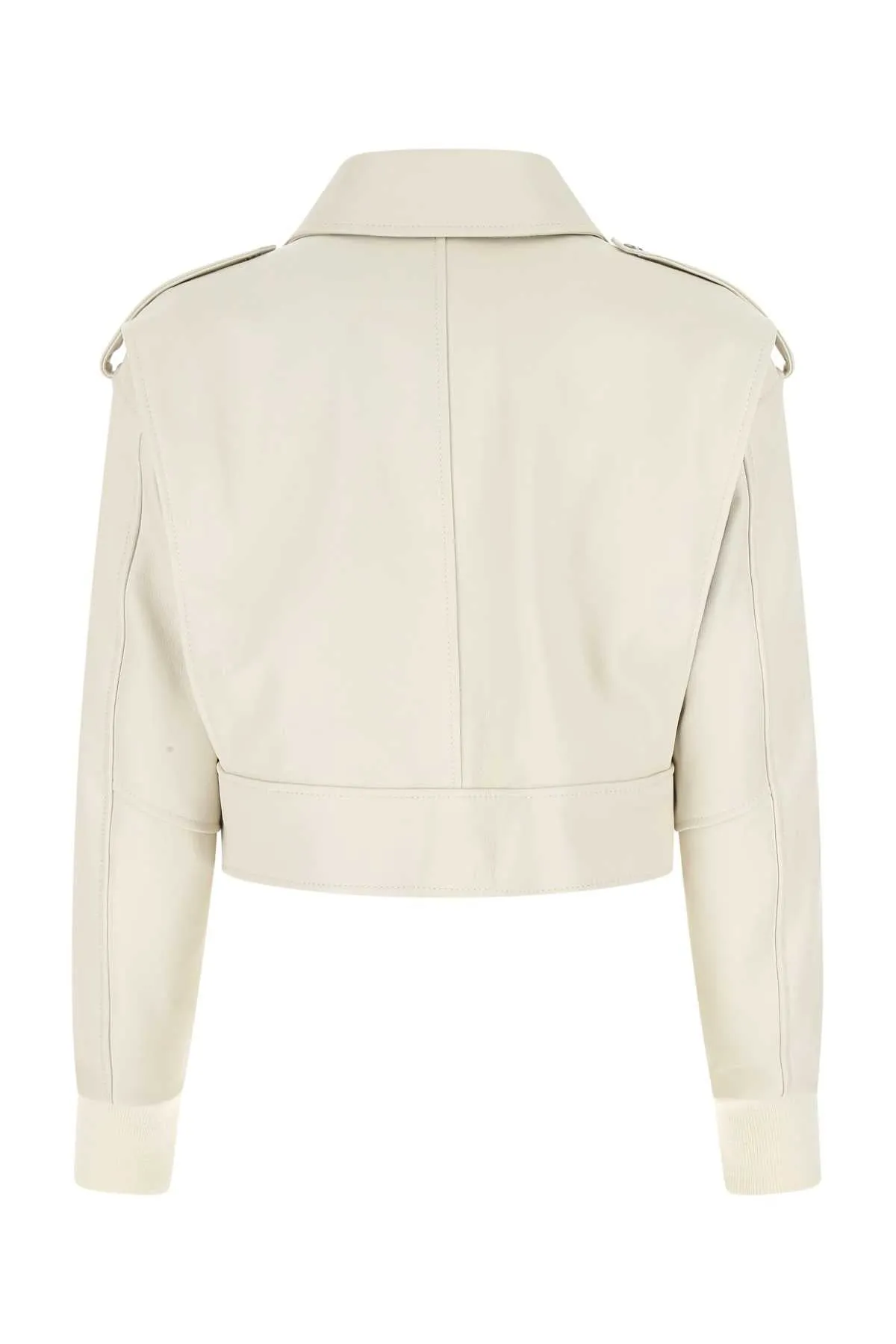 Alexander McQueen Long-Sleeved Cropped Jacket