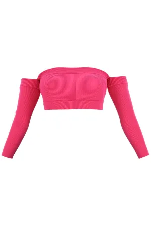 Alexander McQueen Off-Shoulder Top