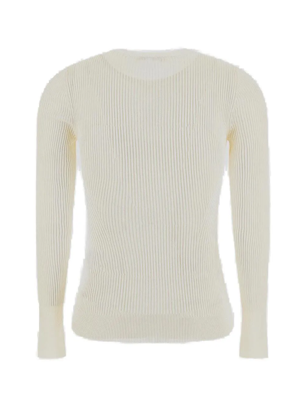 Alexander McQueen Ribbed-Knit Crewneck Jumper
