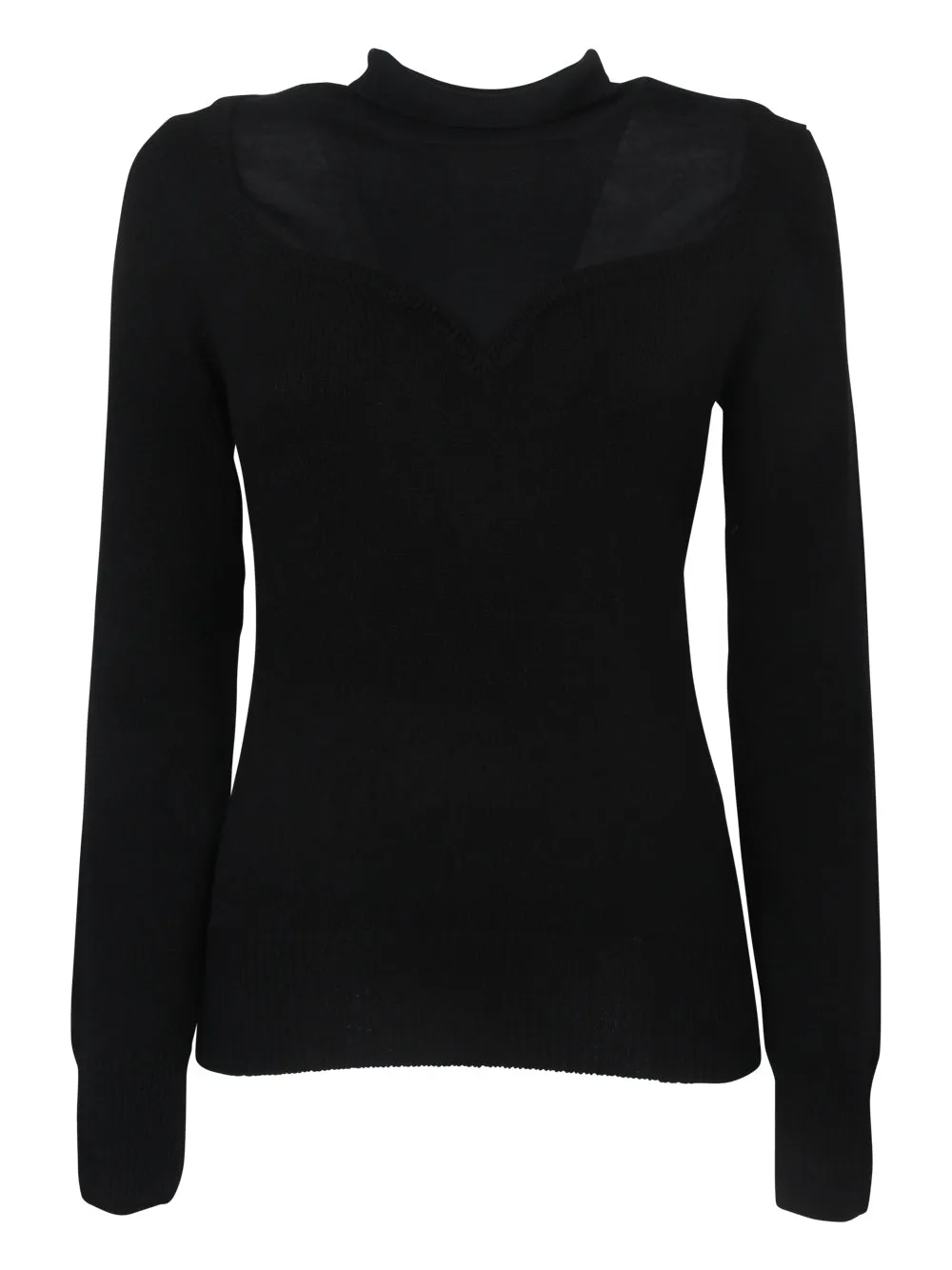Alexander McQueen Turtleneck Ribbed-Knit Jumper