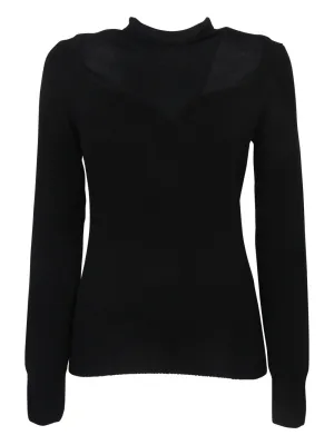 Alexander McQueen Turtleneck Ribbed-Knit Jumper