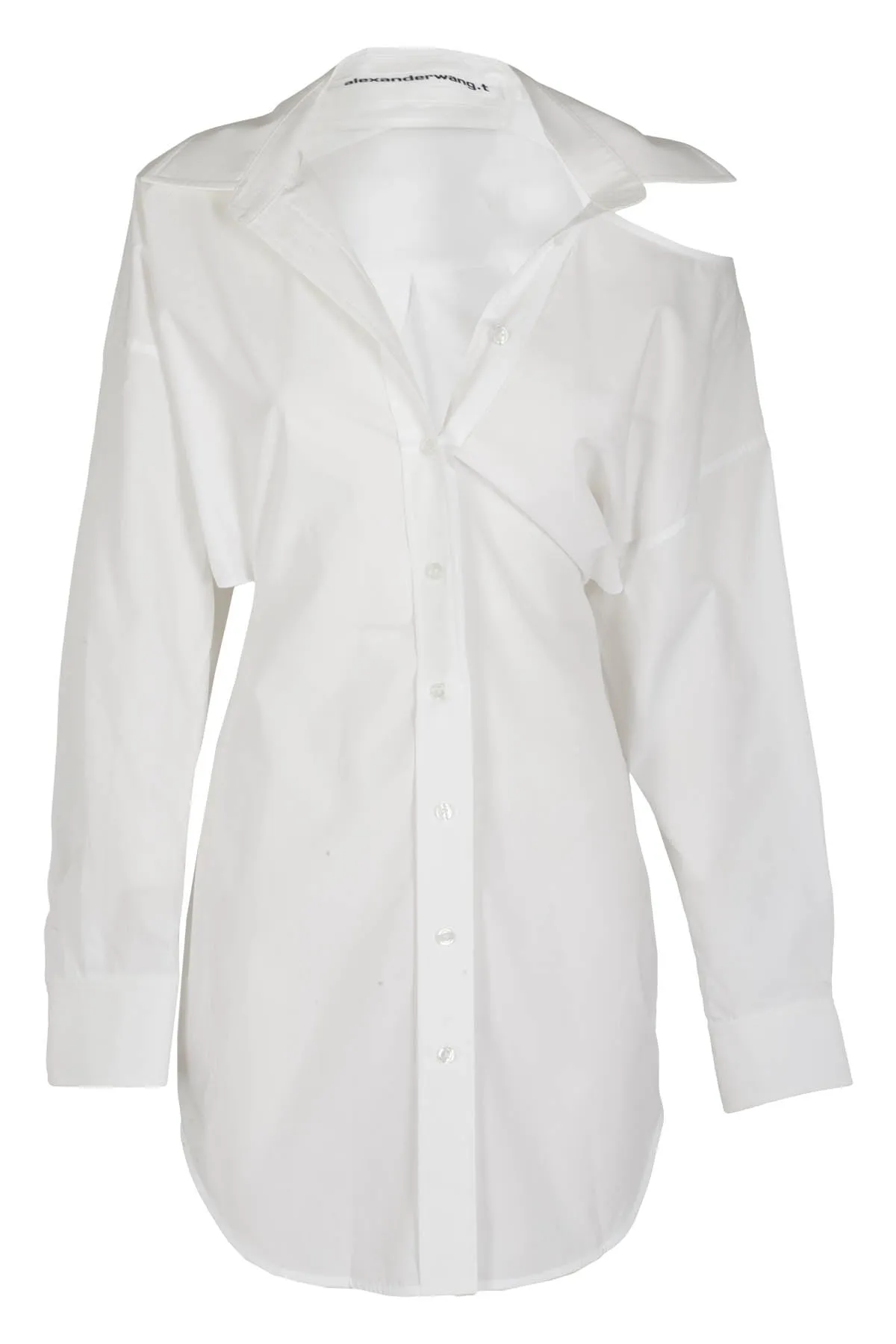 Alexander Wang Cut Out Shirt Dress