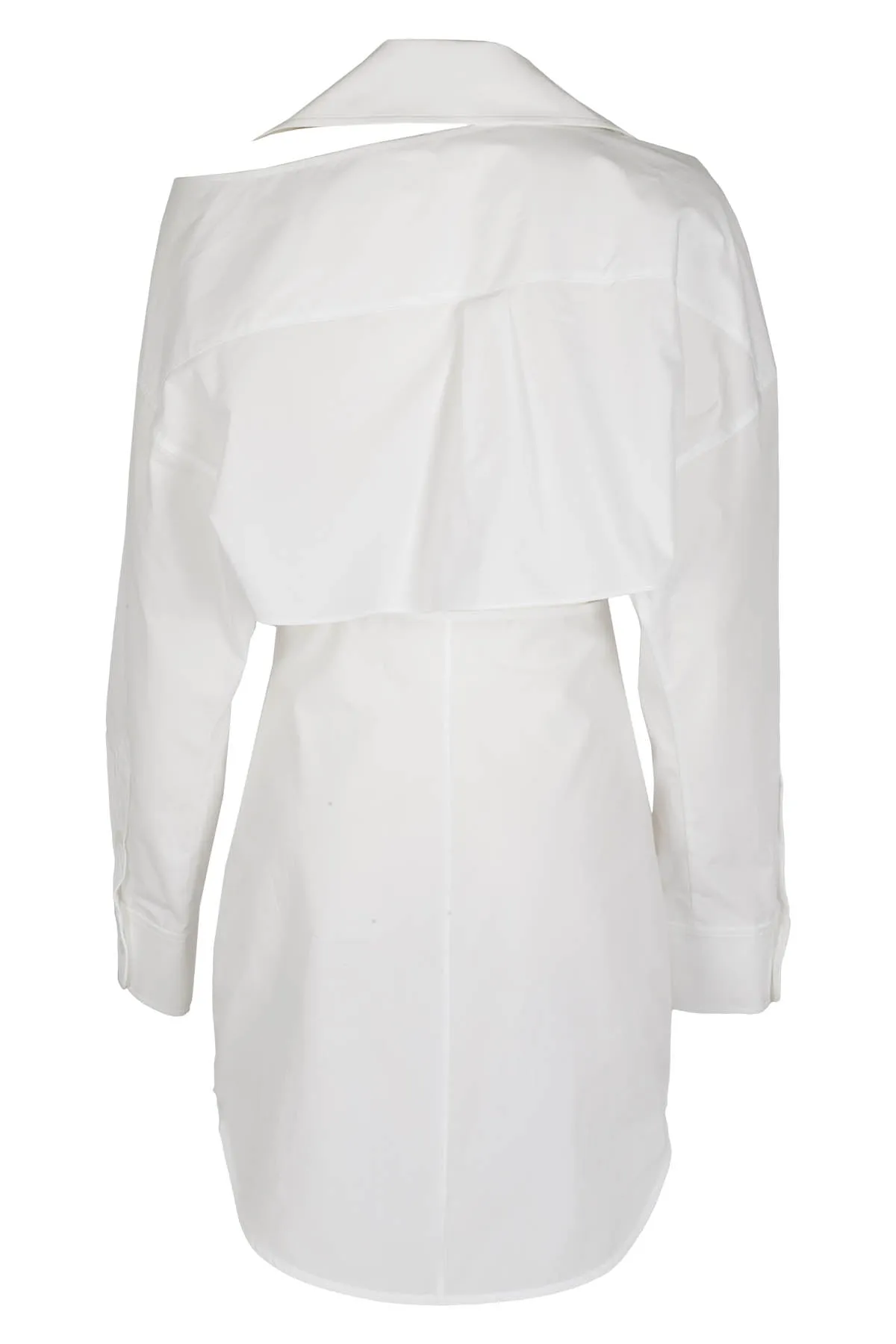 Alexander Wang Cut Out Shirt Dress
