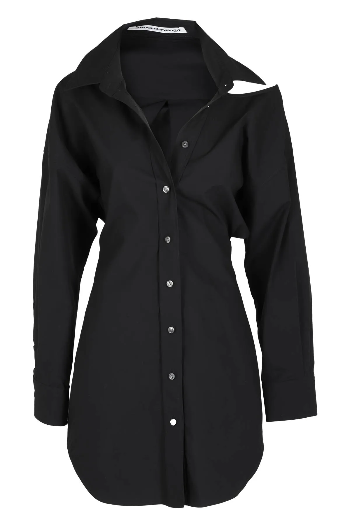 Alexander Wang Cut Out Shirt Dress