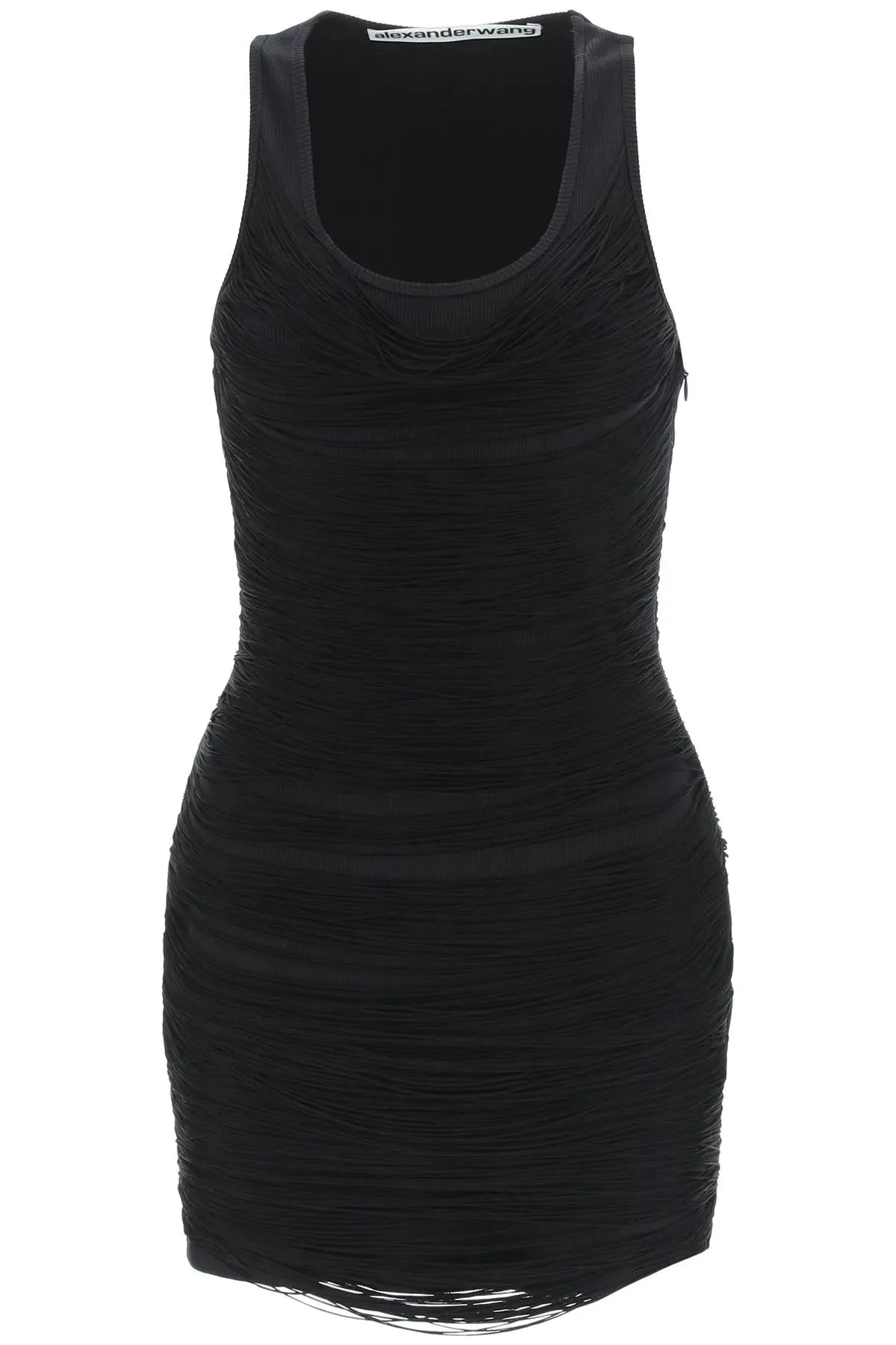 Alexander Wang Sleeveless Raceback Mini Dress