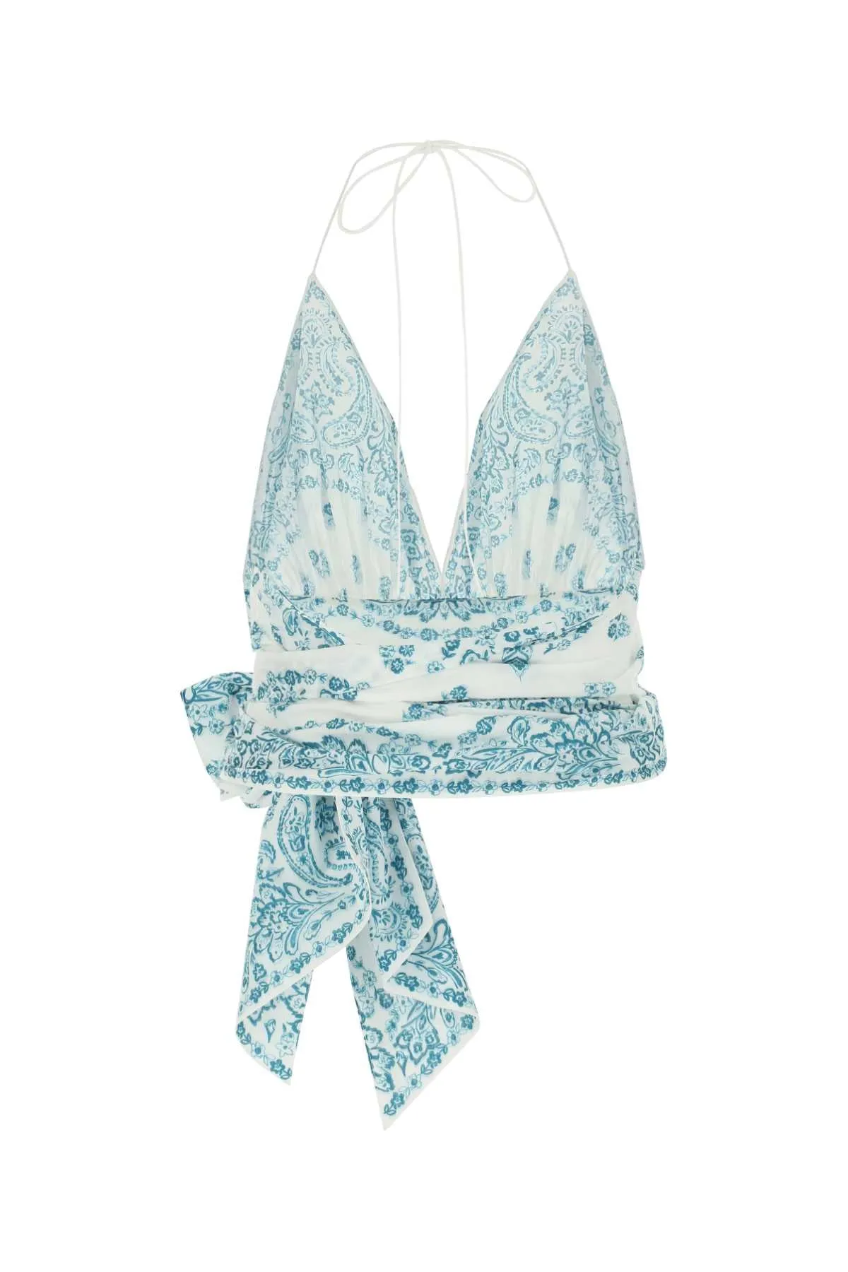 Alexandre Vauthier Bandana Printed Top