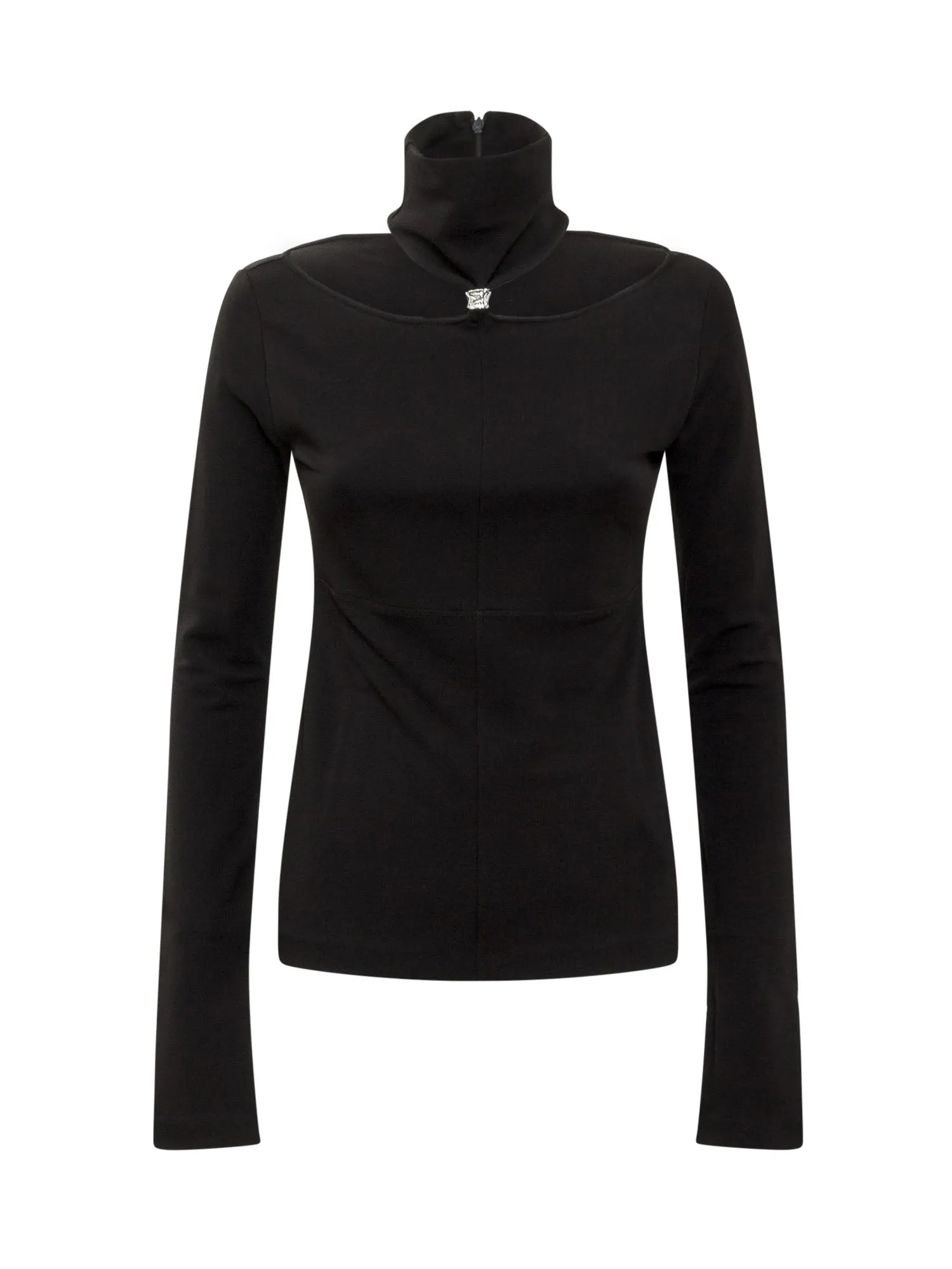 Ambush Cut-Out Jewel Embellished Top