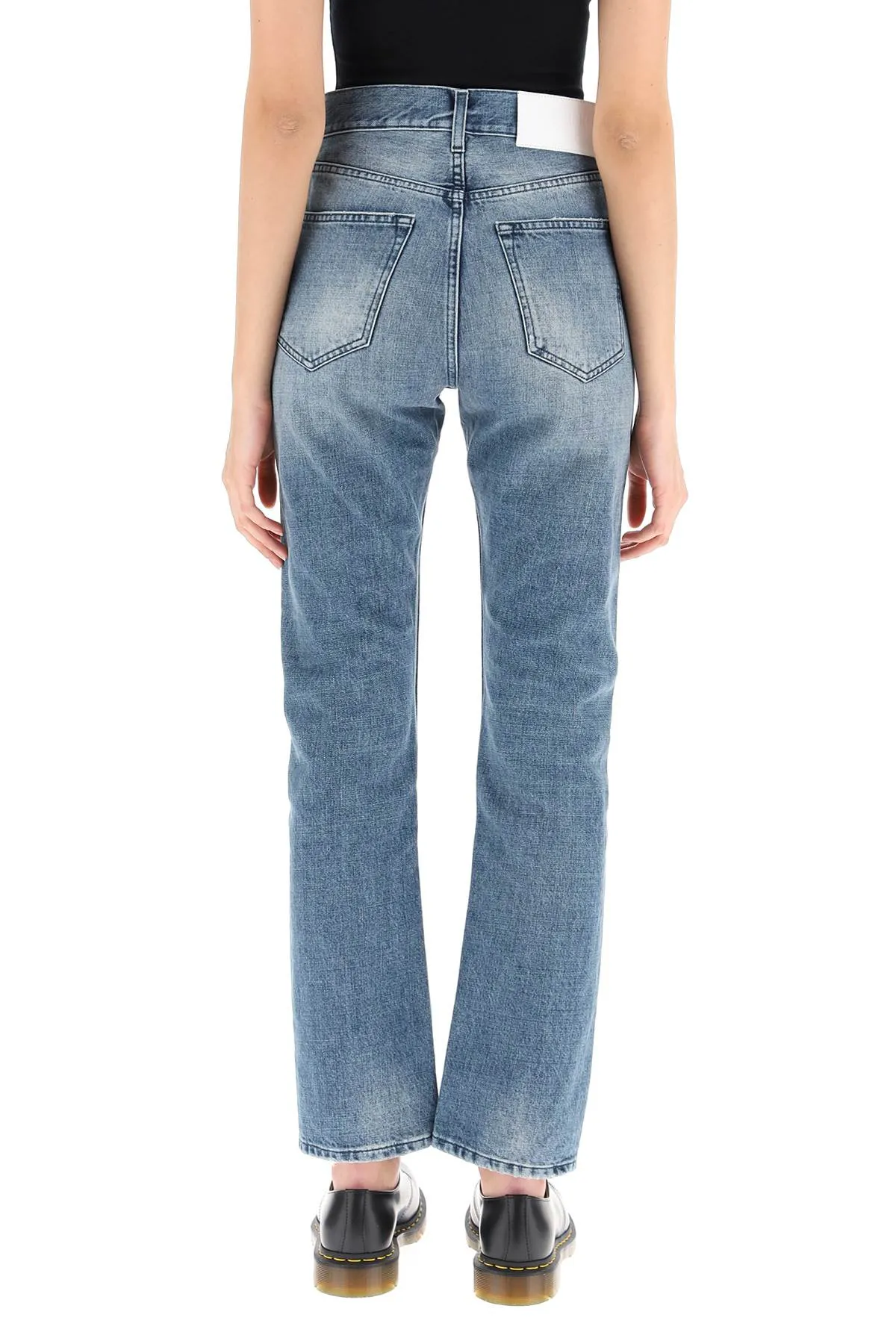 Ambush High-Rise Straight-Leg Jeans