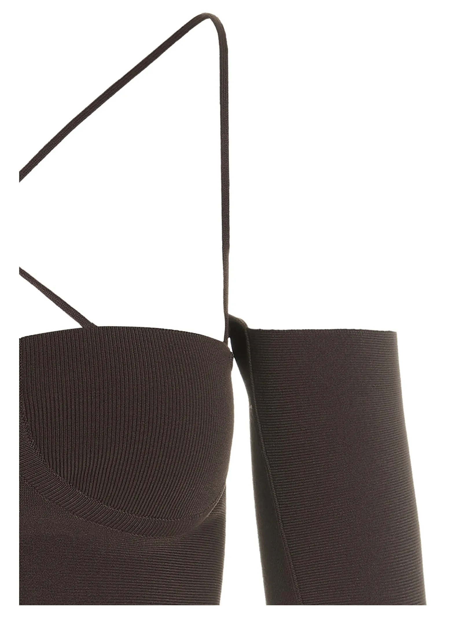 Ambush Off-Shoulder Strapped Cropped Top