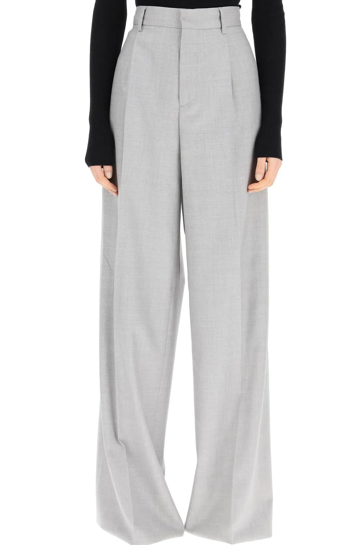 Amiri High-Waist Wide Leg Pants