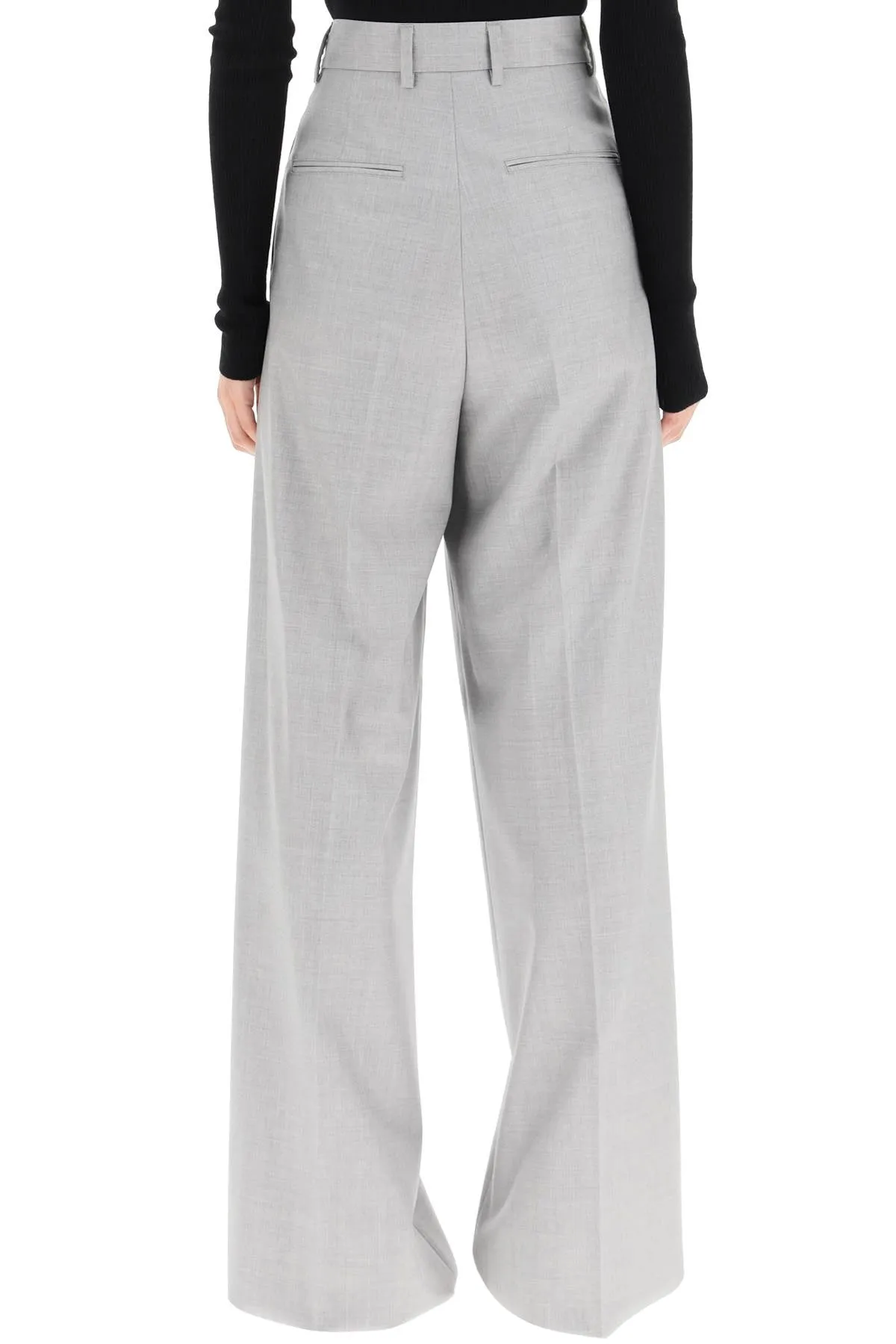 Amiri High-Waist Wide Leg Pants