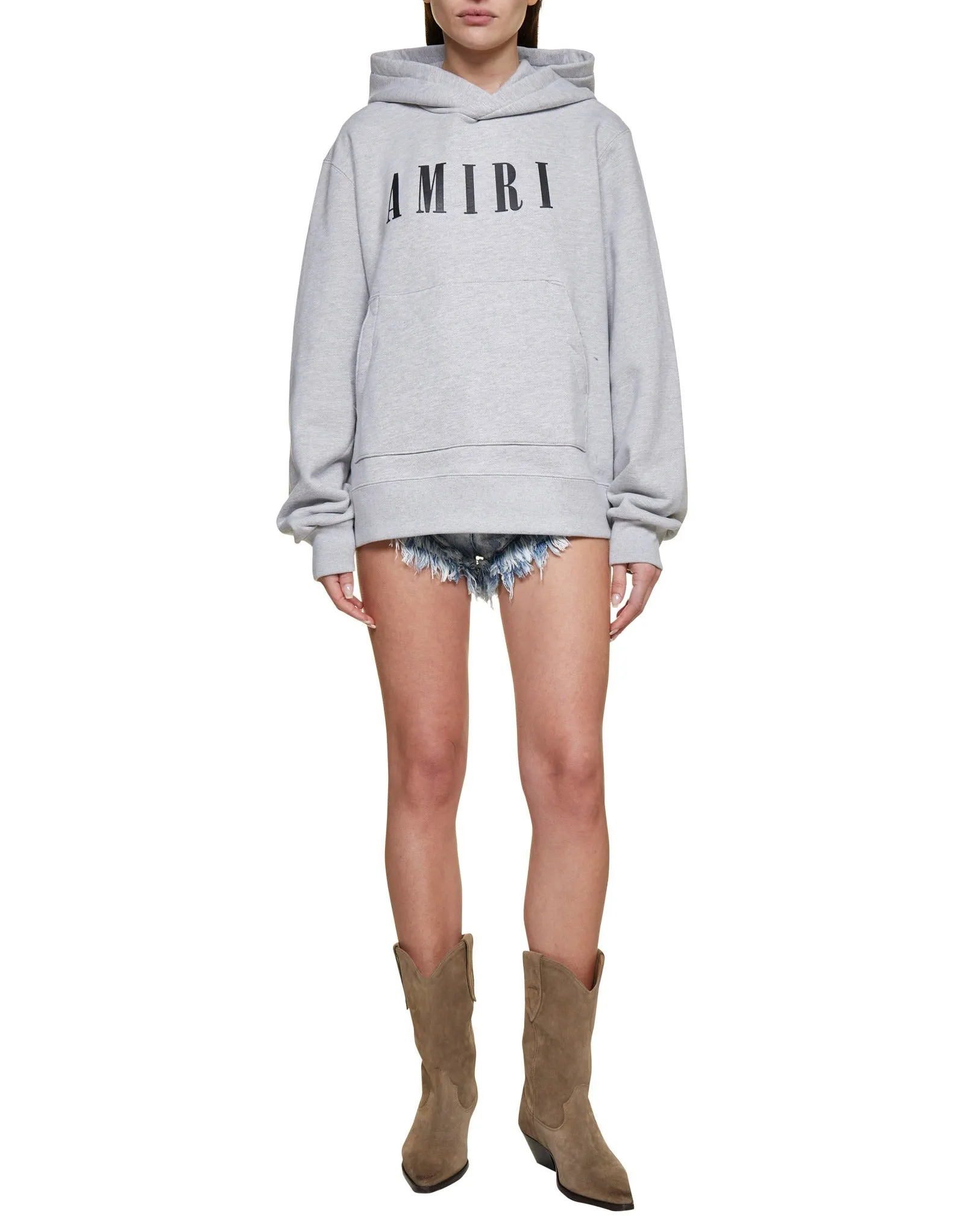 Amiri Logo-Print Jersey Knit Hoodie