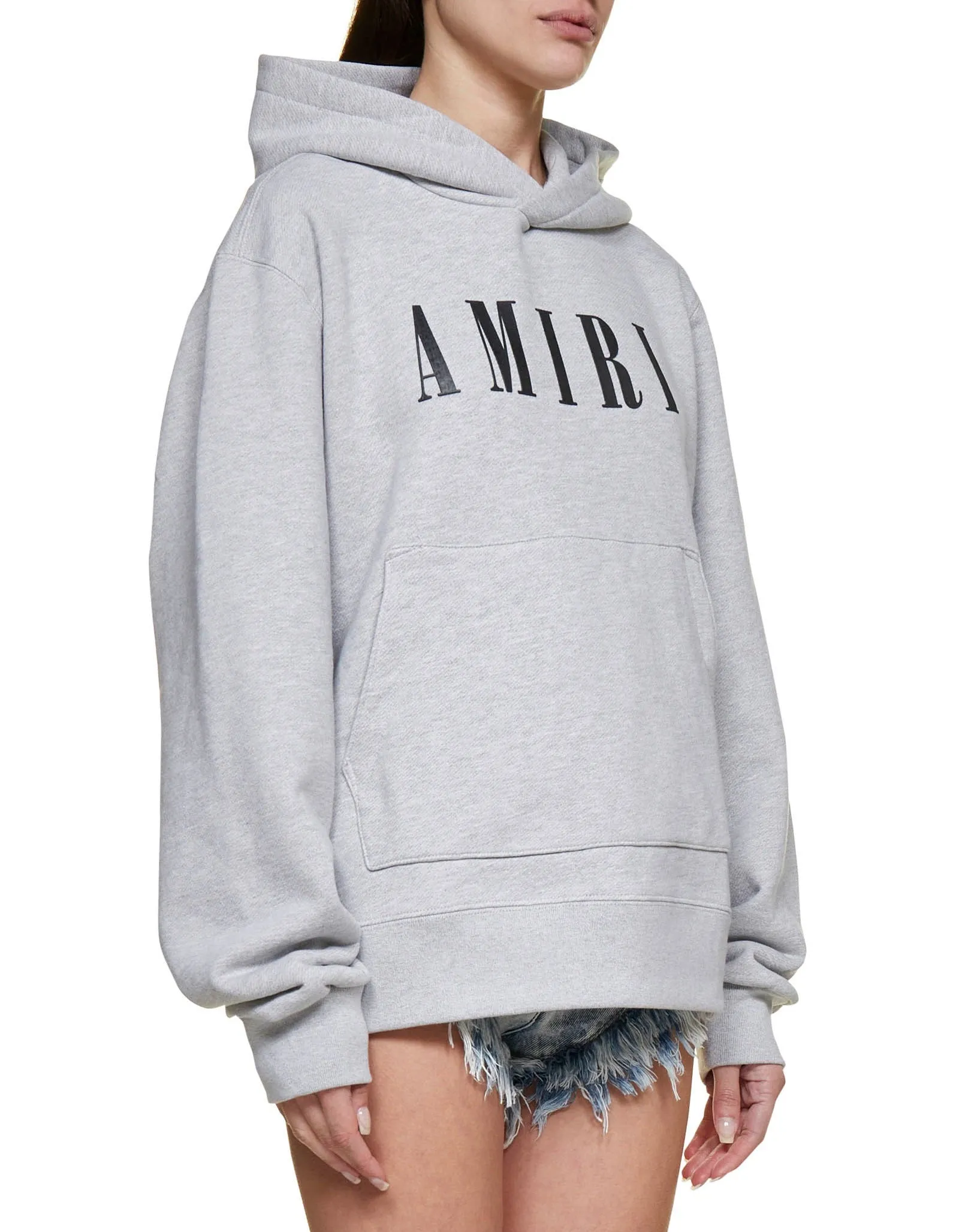 Amiri Logo-Print Jersey Knit Hoodie