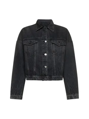 Amiri Oversized Button-Up Denim Jacket
