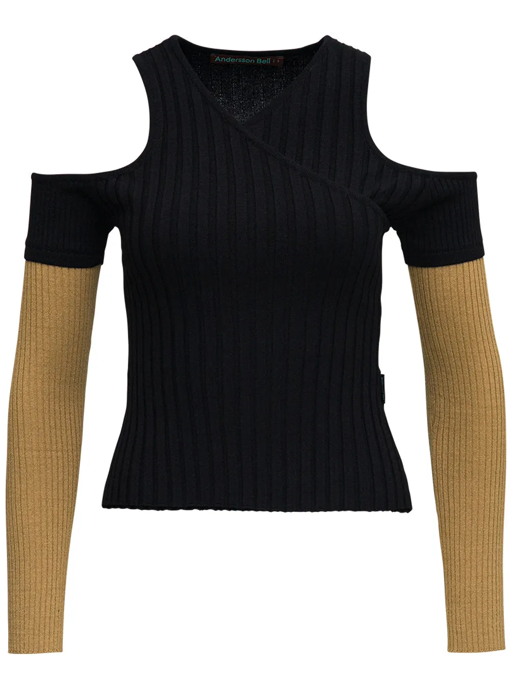 Andersson Bell Abbey Cross Cut Out Knit Top